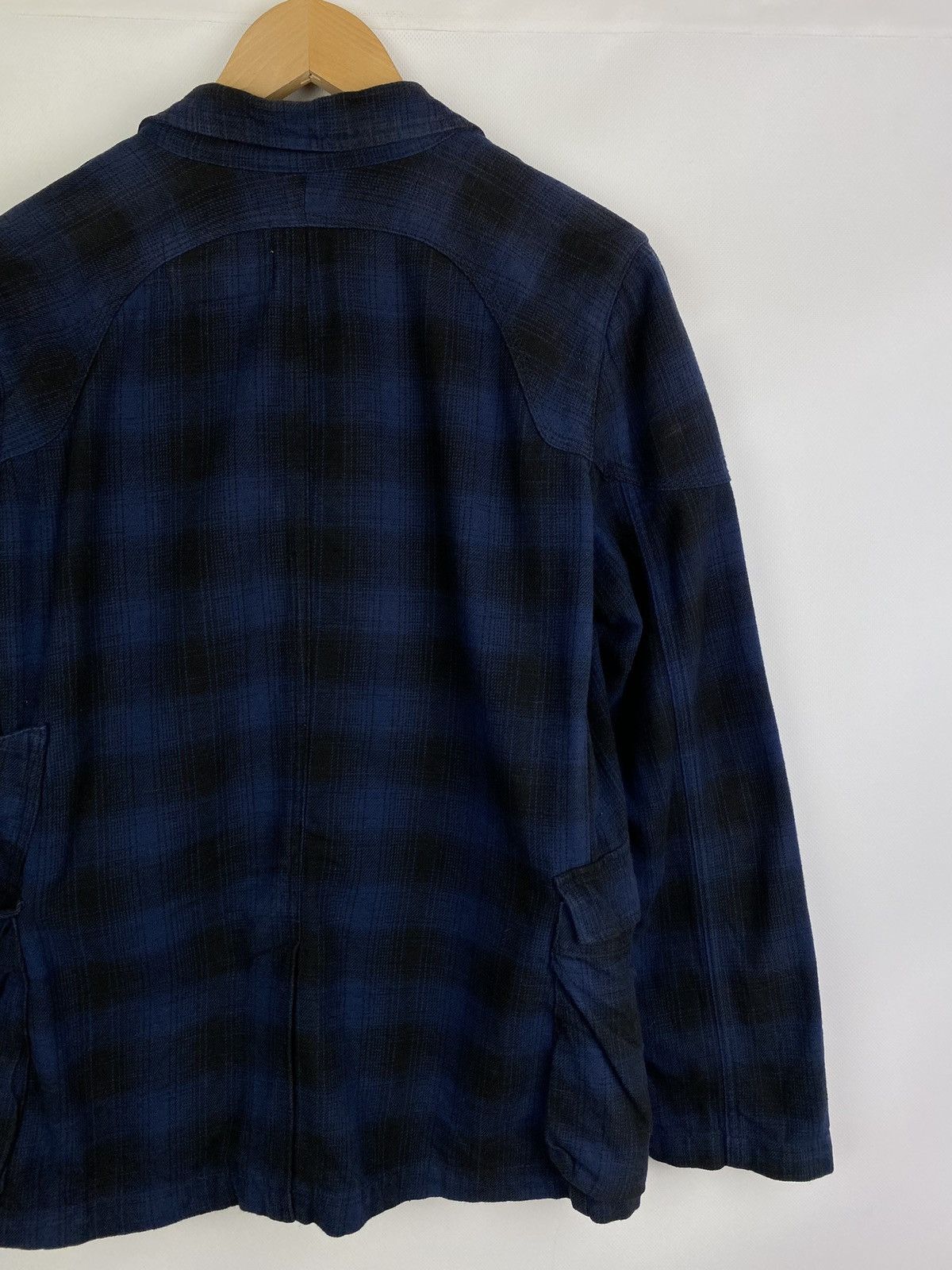 Garbstore × Japanese Brand Garbstore checked workwear Japanese style blazer jacket Size US M / EU 48-50 / 2 - 17 Thumbnail