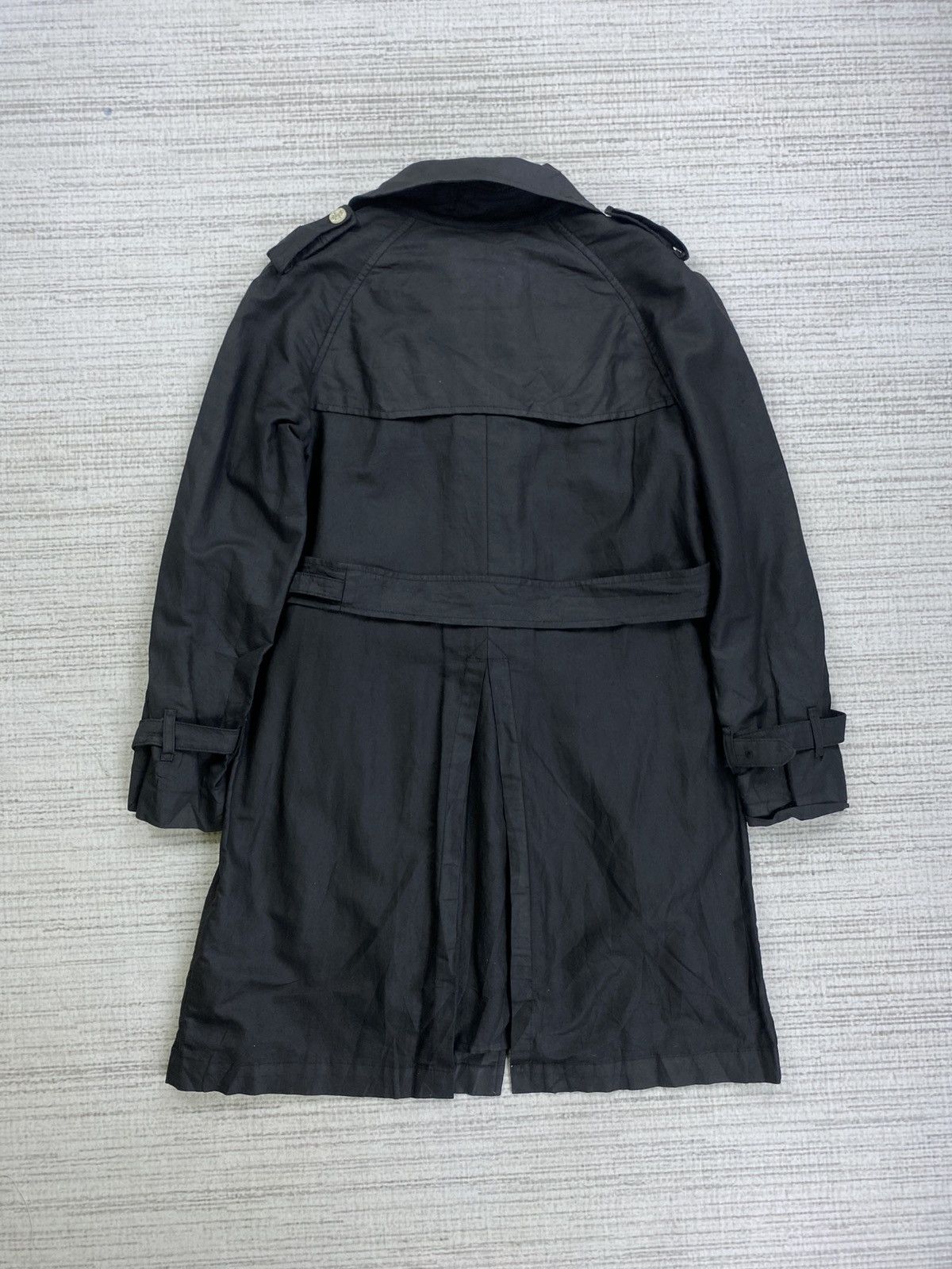 Mackintosh Vintage Mackintosh Scotland Black Trench Coat Jacket Size US M / EU 48-50 / 2 - 2 Thumbnail