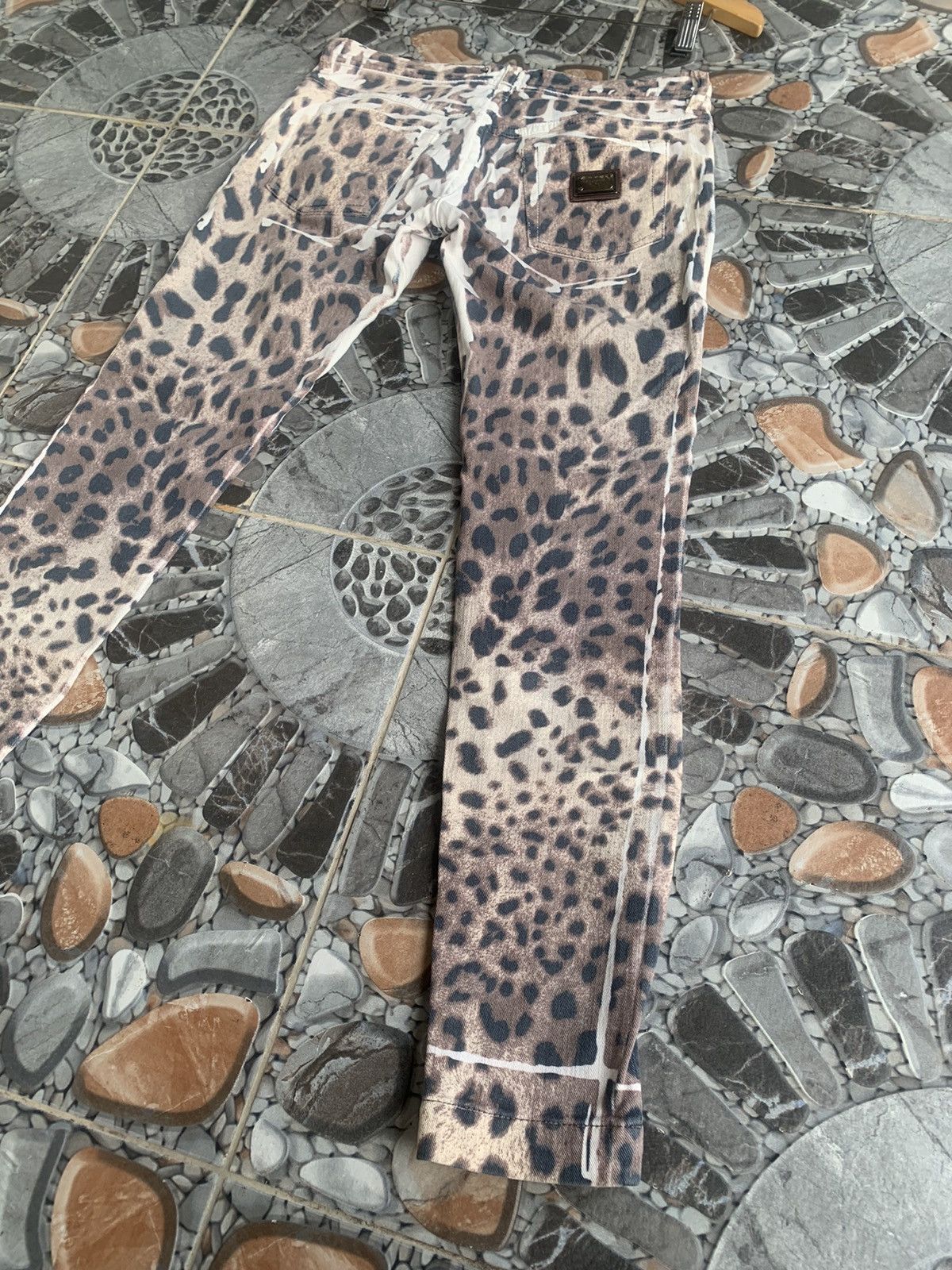 Dolce & Gabbana Dolce & Gabbana Leopard Printed Jeans Size 26" / US 2 / IT 38 - 8 Thumbnail