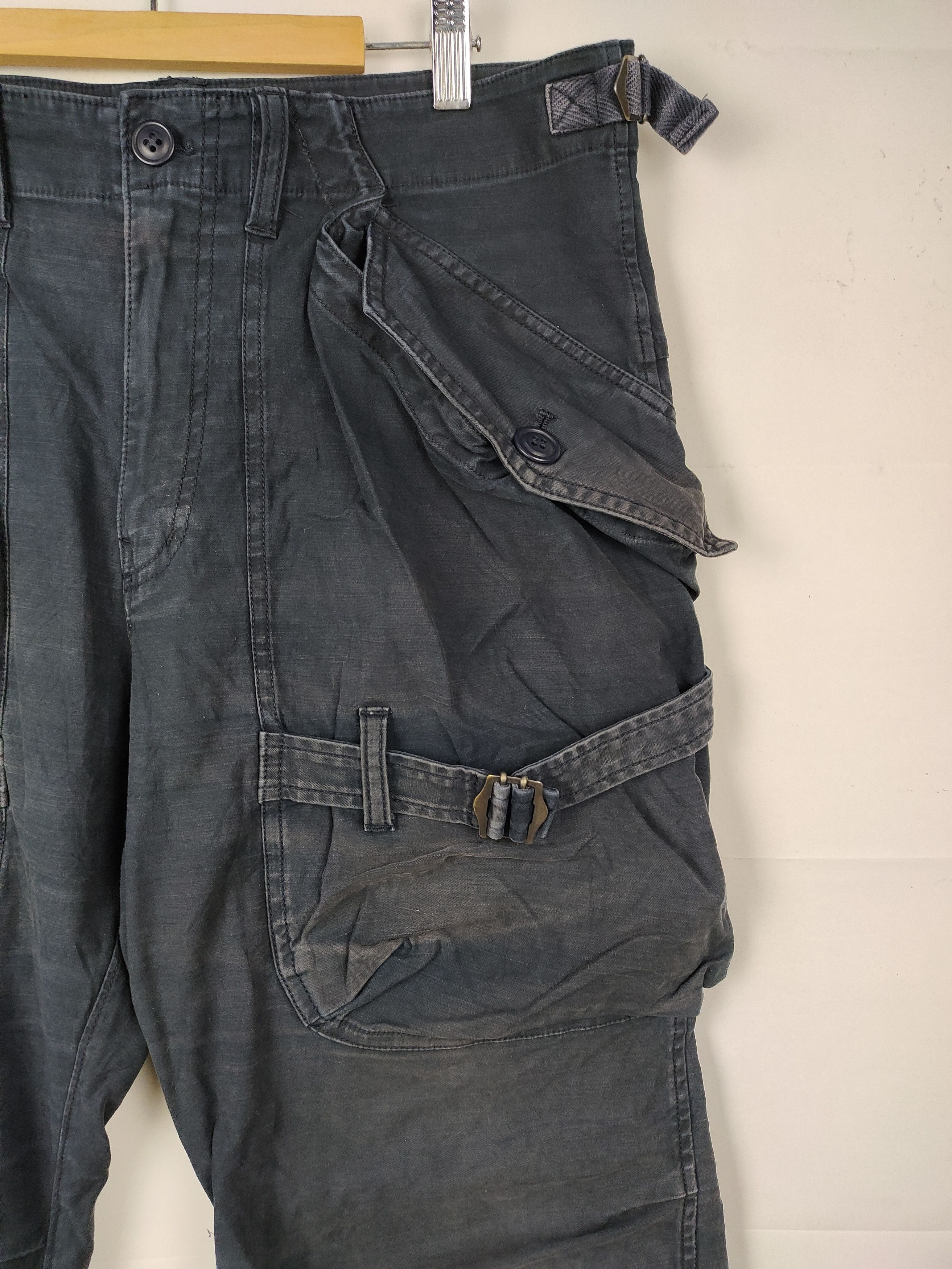 Final Home Final Home By Issey Miyake Bondage Cargo Pant Size US 34 / EU 50 - 2 Thumbnail