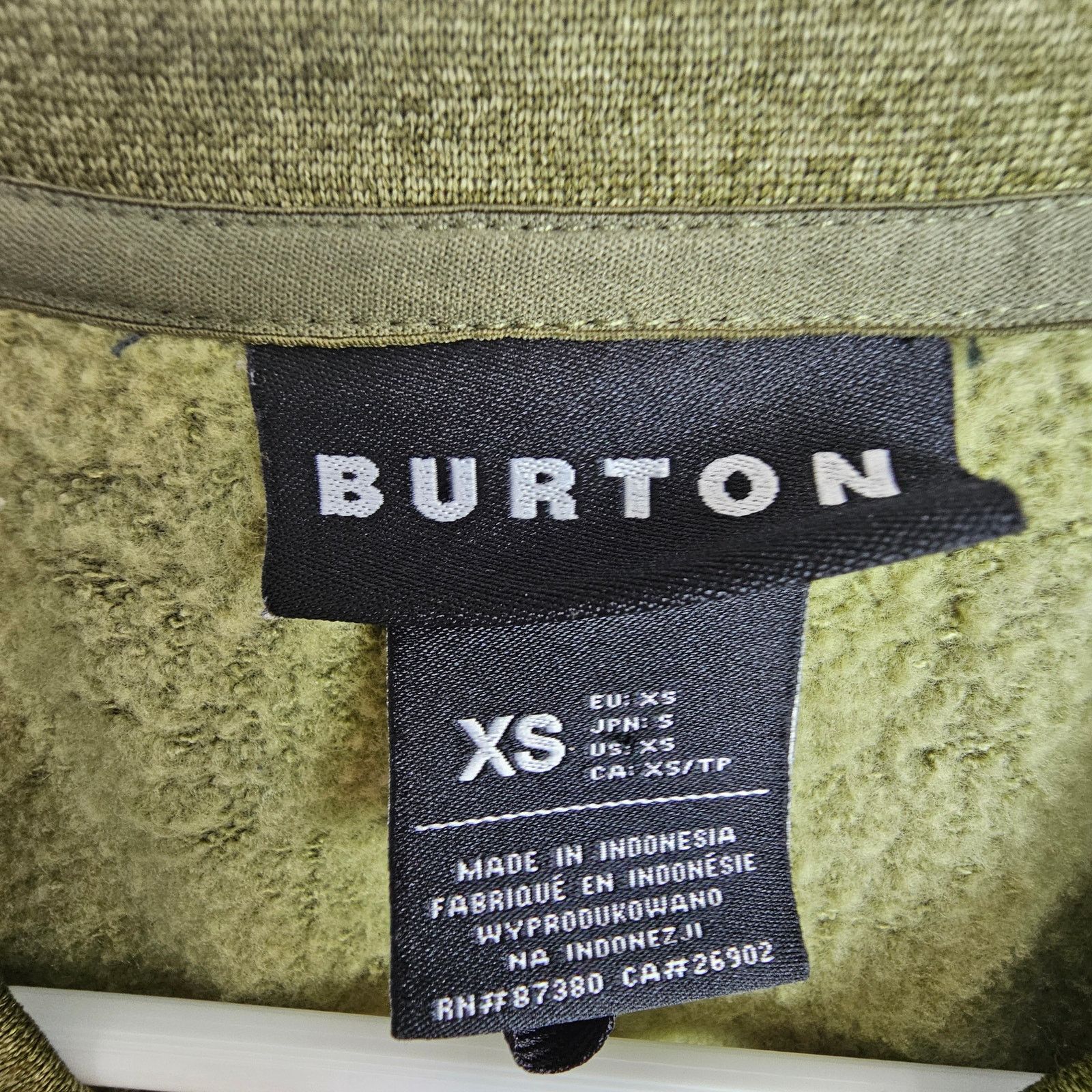 Burton Burton Womens Camo Pullover Sweatshirt Size XS Gorpcore Ski Size XS / US 0-2 / IT 36-38 - 8 Thumbnail