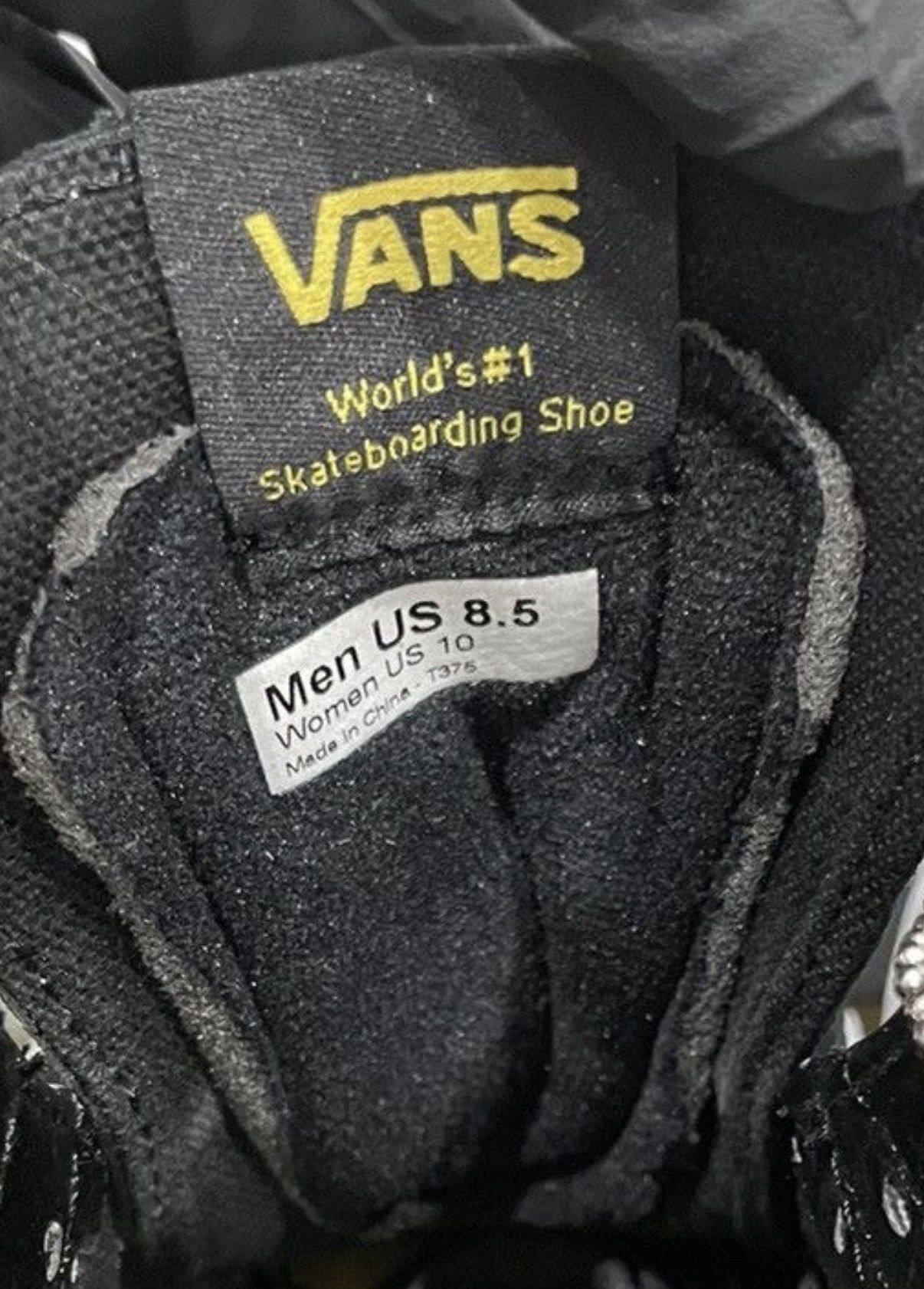 Vans Bad brains x VANS 2009 OG sk8 Hi black 8.5 Size US 8.5 / EU 41-42 - 14 Thumbnail