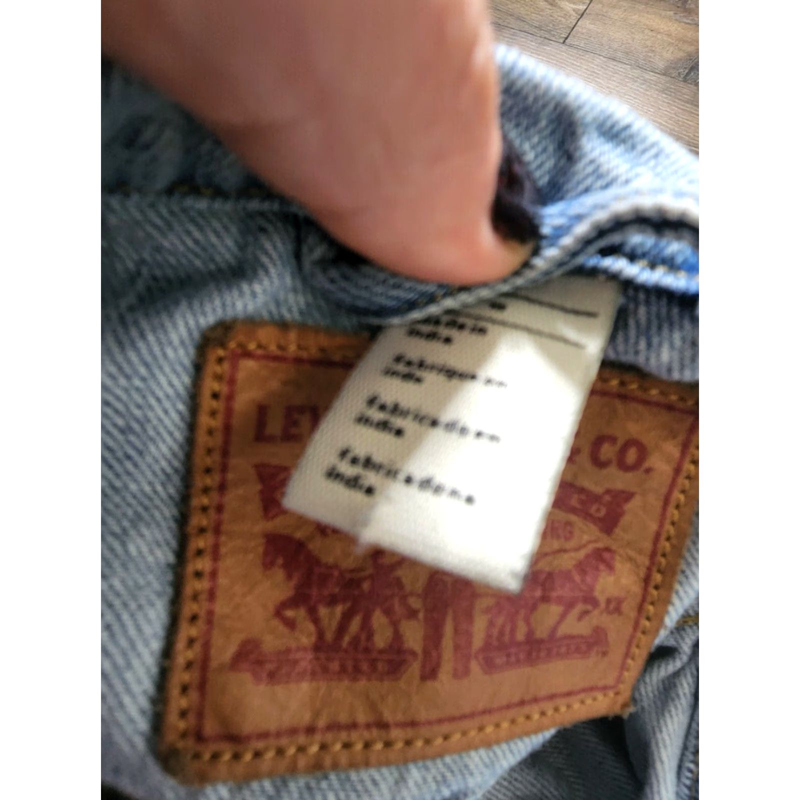 Levi's Levi's Womens Denim Vest Sleeveless Punk Rockabilly Sz M Blue Casual Denim Top Size M / US 6-8 / IT 42-44 - 5 Thumbnail