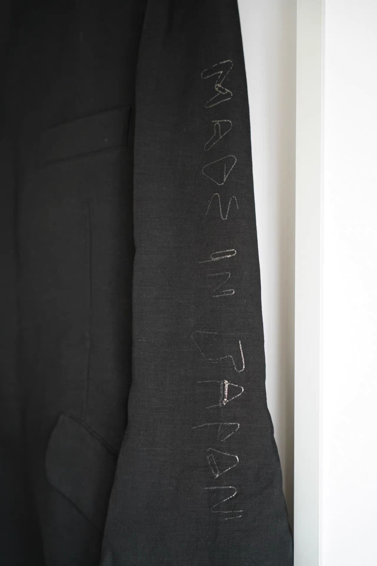 Yohji Yamamoto Yohji Yamamoto 15ss Paper Clip Pin Collarless Robe Jacket K4 Size US M / EU 48-50 / 2 - 5 Thumbnail