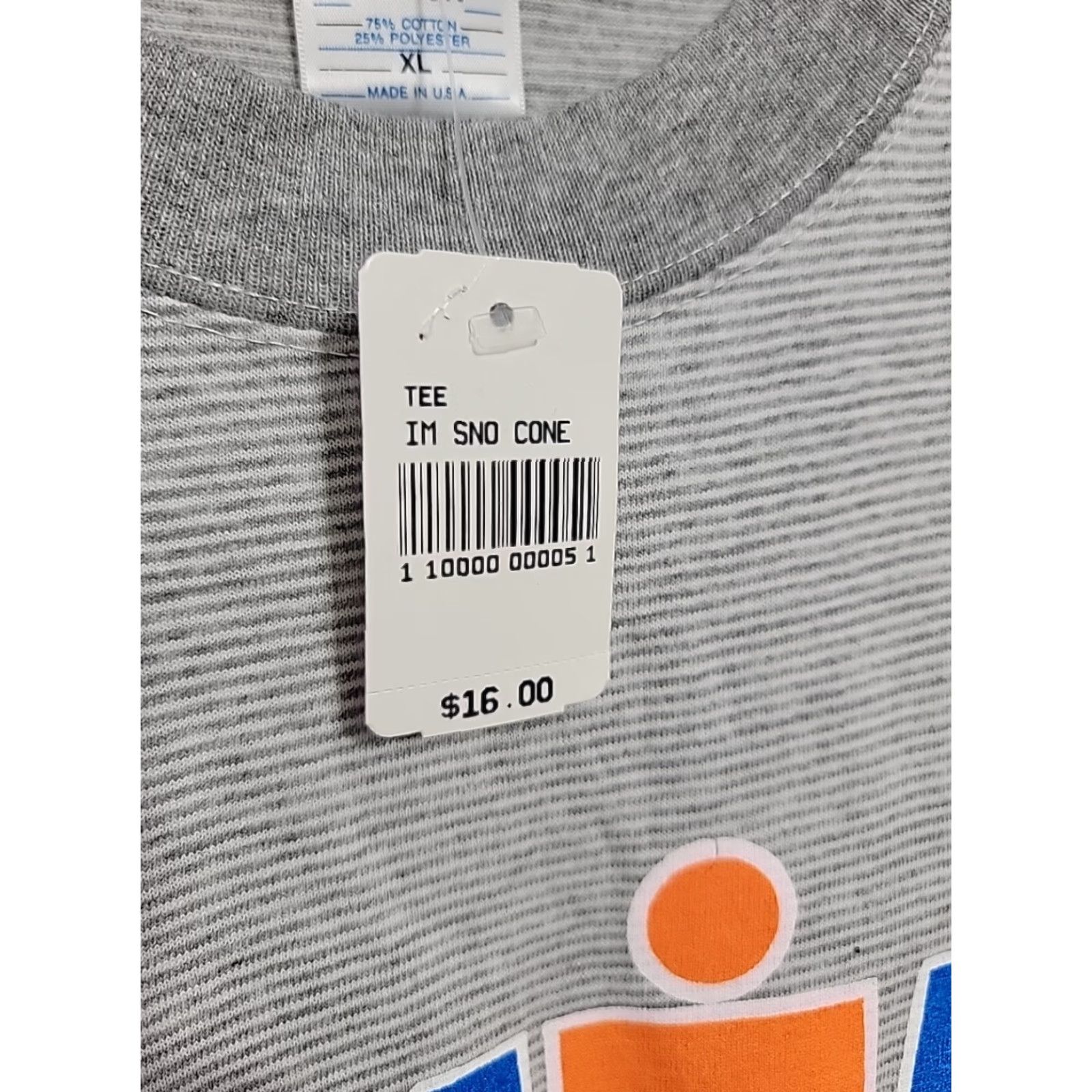 Vintage VINTAGE Belton Ironman Triathlon T-Shirt Mens XL Gray USA Kona Hawaii Graphic Short Sleeve Crew Neck Cotton Polyester Blended Fabric Vintage Yes Size US XL / EU 56 / 4 - 3 Thumbnail