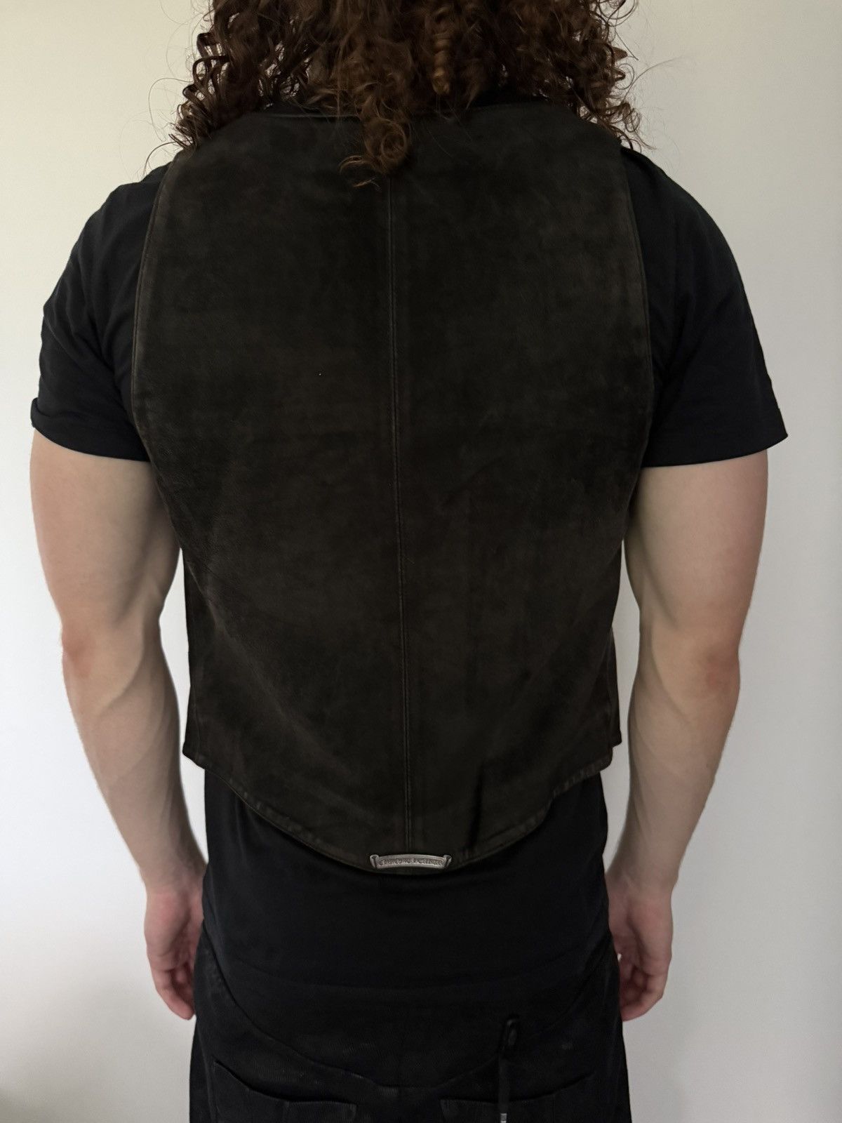 Chrome Hearts Chrome Hearts Suede Vest Size US M / EU 48-50 / 2 - 10 Thumbnail
