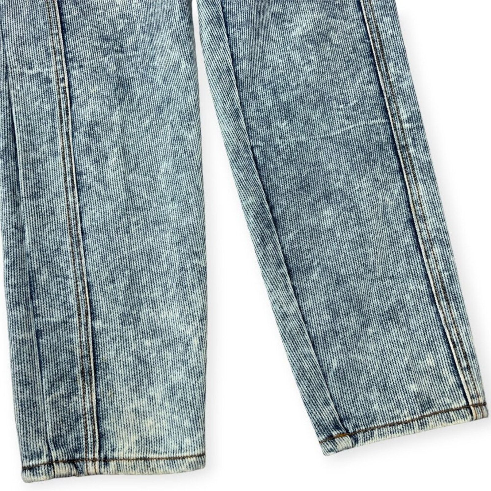 Other Vintage Alessio Acid Wash Mom Jean Light Blue Size 9/10 Size 26" / US 2 / IT 38 - 9 Thumbnail