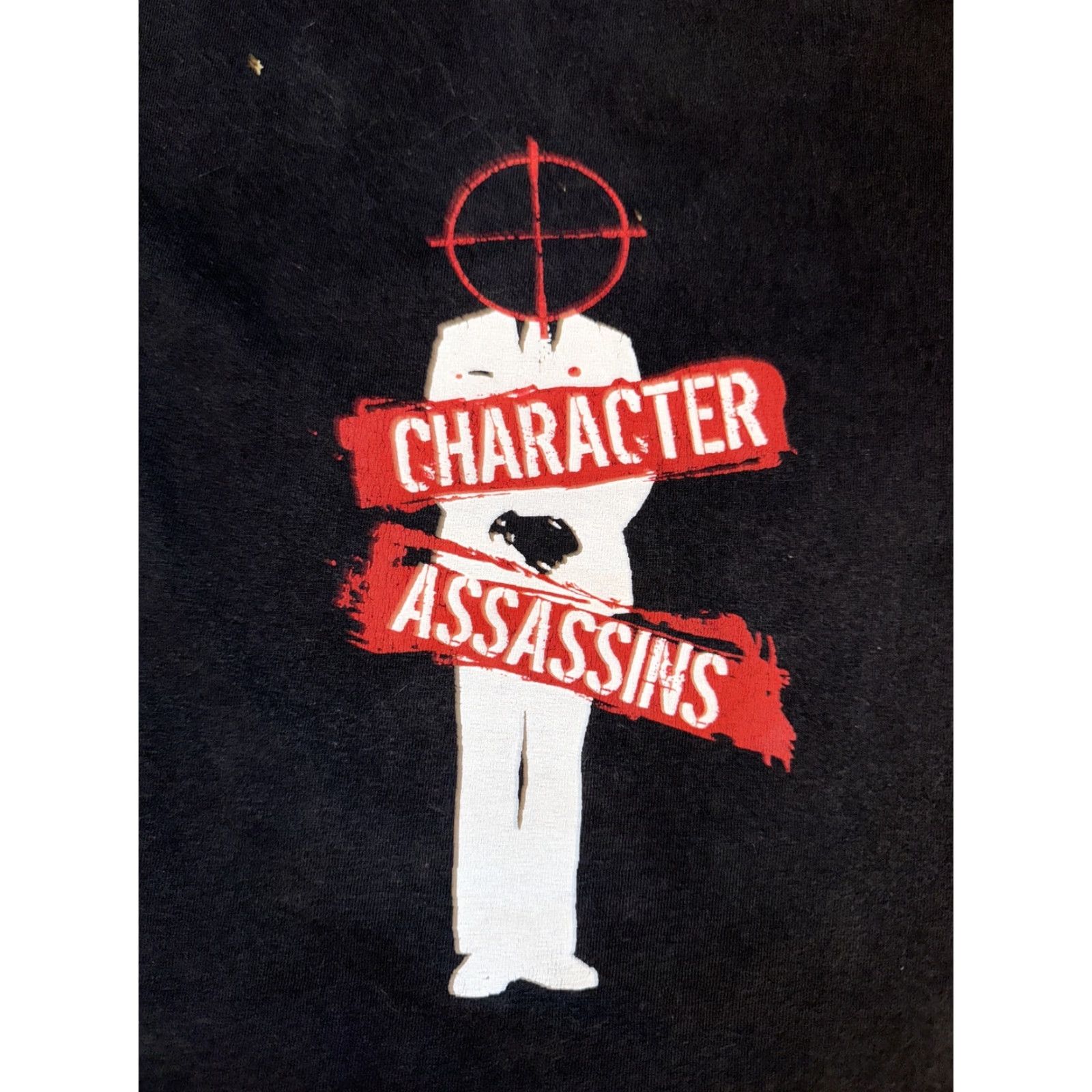 Vintage VINTAGE Character Assassin T-Shirt Men L Black 21x28 T-Shirt Size US L / EU 52-54 / 3 - 2 Thumbnail