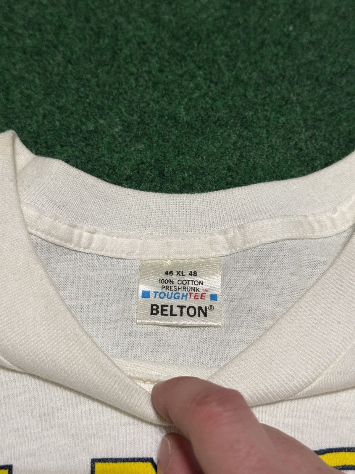 Vintage YMCA Swimming Diving Championship 90s Long Sleeve XL T Shirt Size US XL / EU 56 / 4 - 3 Thumbnail