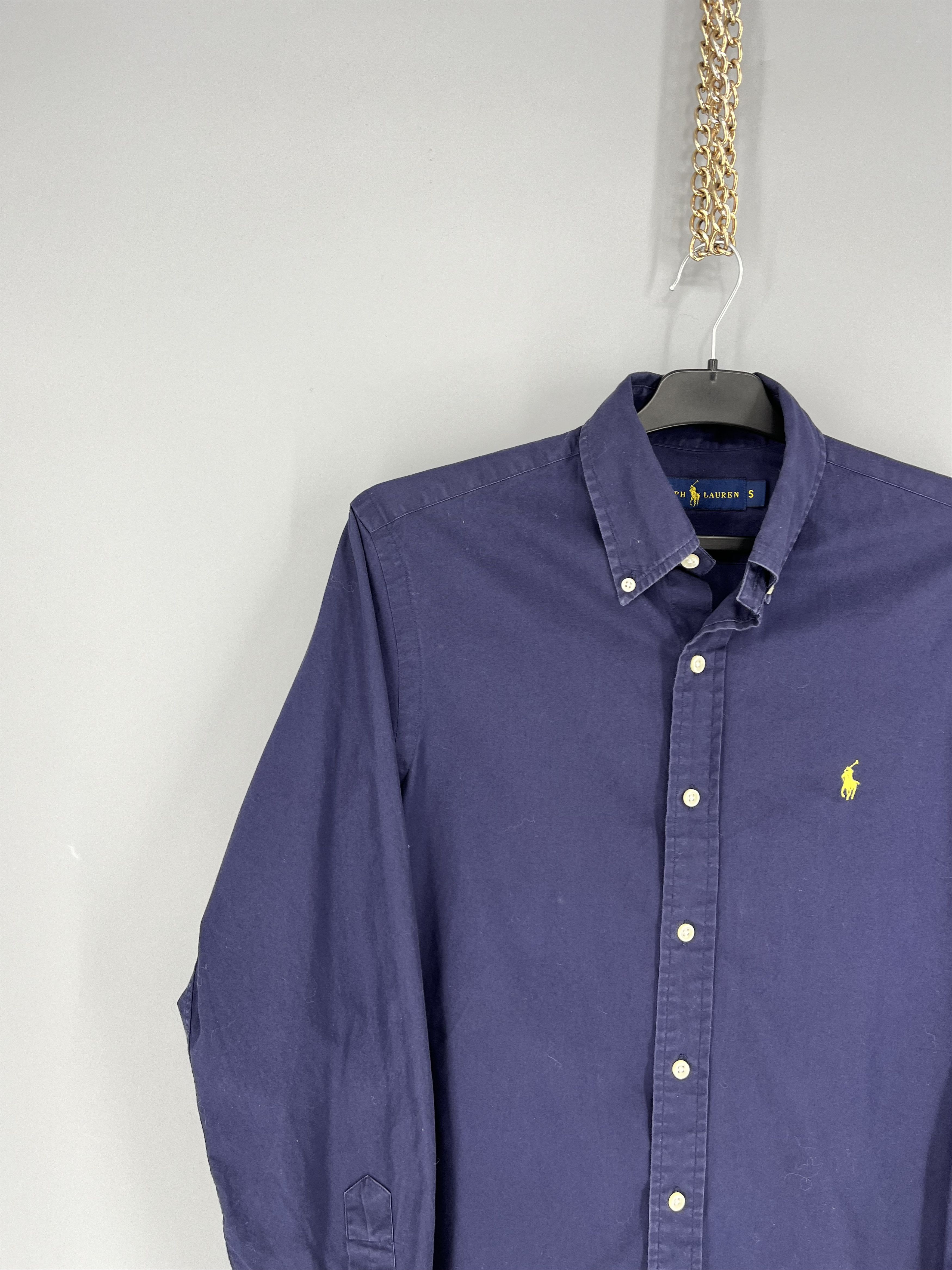 Polo Ralph Lauren Vintage Navy Shirt Polo Ralph Lauren Size S Rare Size US S / EU 44-46 / 1 - 4 Thumbnail