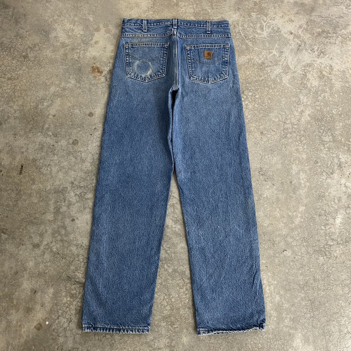Carhartt Vintage Carhartt Blanket Lined Relaxed Fit Denim Jeans Size US 32 / EU 48 - 13 Thumbnail