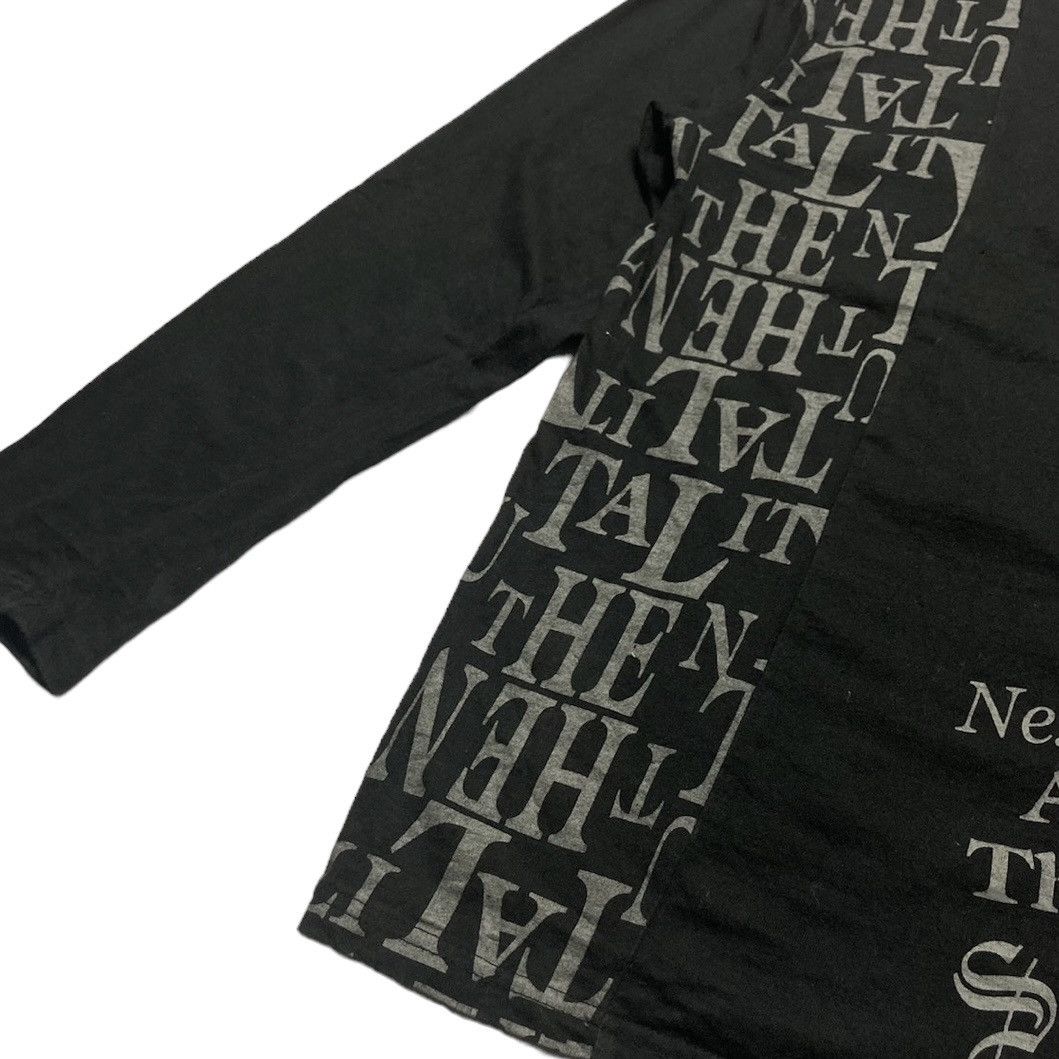 Japanese Brand 🇯🇵 FLY BEANS WORDING PUNK GOTHIC LONG SLEEVE TSHIRT Size US S / EU 44-46 / 1 - 12 Thumbnail