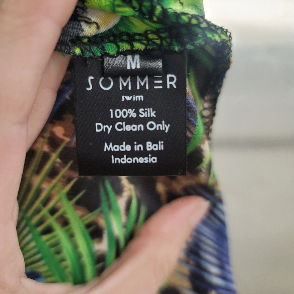 Other NWT SOMMER SWIMWEAR CAMILLE LEOPARD FLORAL HALTER MINI DRESS Size M / US 6-8 / IT 42-44 - 8 Thumbnail