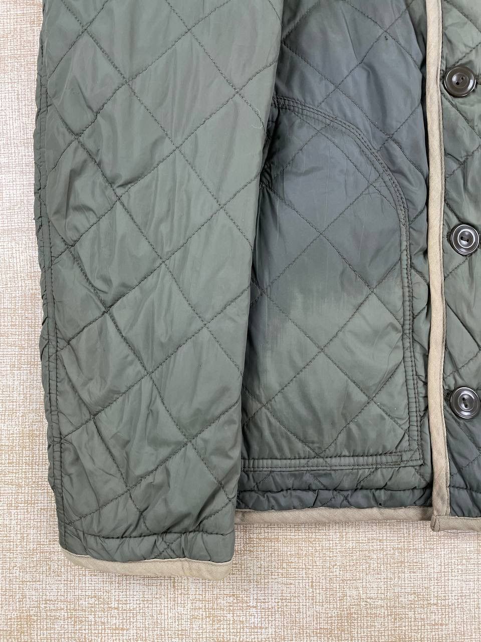 Vintage Vintage Back Number US Air Force Quilted Button Jacket Size US M / EU 48-50 / 2 - 9 Thumbnail