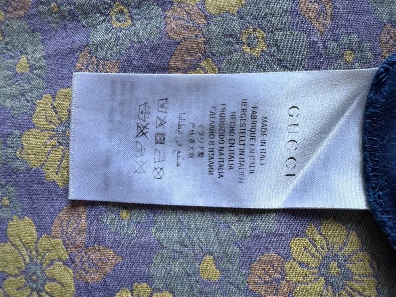 Gucci Gucci Size OS Dark blue long-sleeved T-shirt size OS 2502 Size US M / EU 48-50 / 2 - 4 Thumbnail