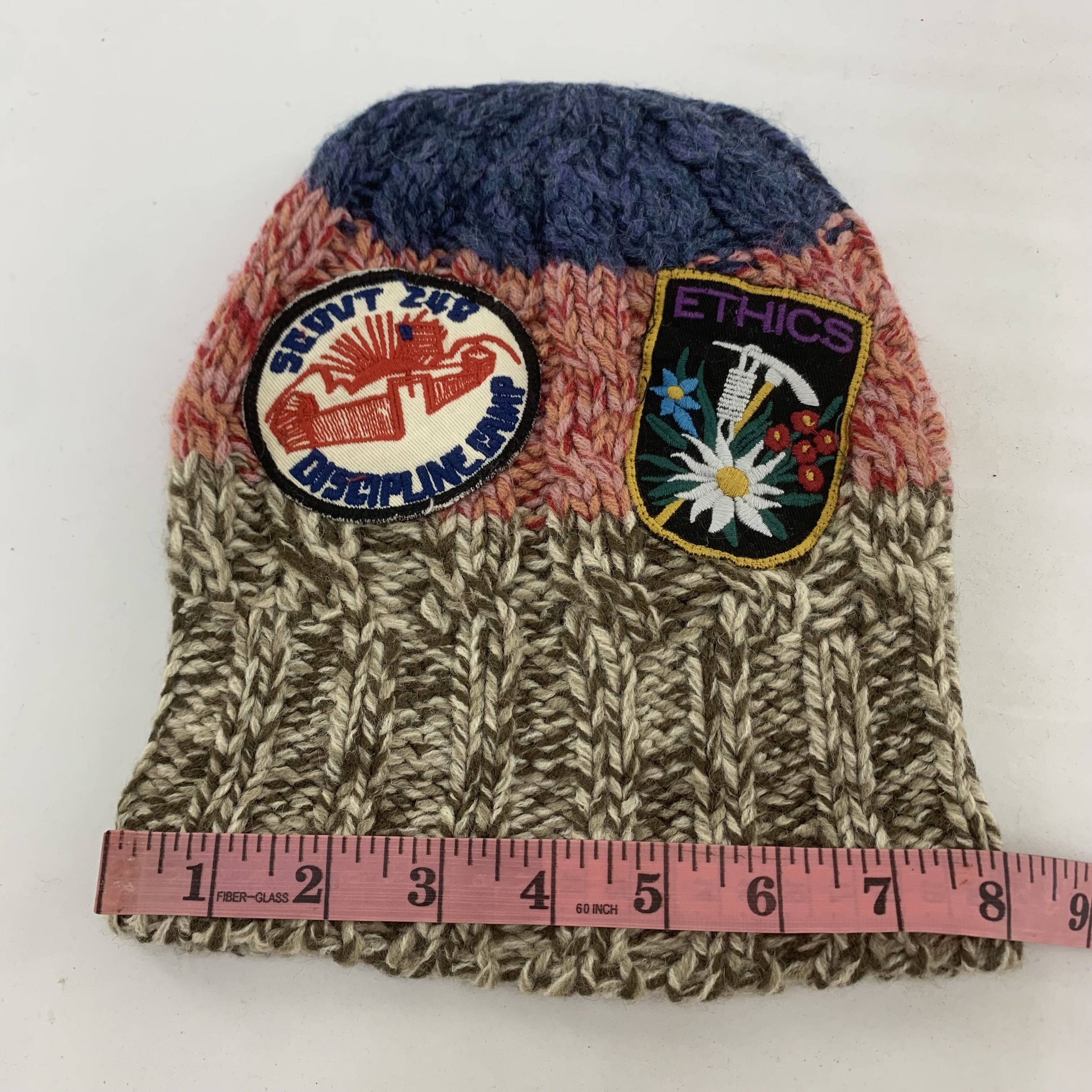 Vintage F,O,KID Beanie Hat Snowcap Size ONE SIZE - 8 Thumbnail
