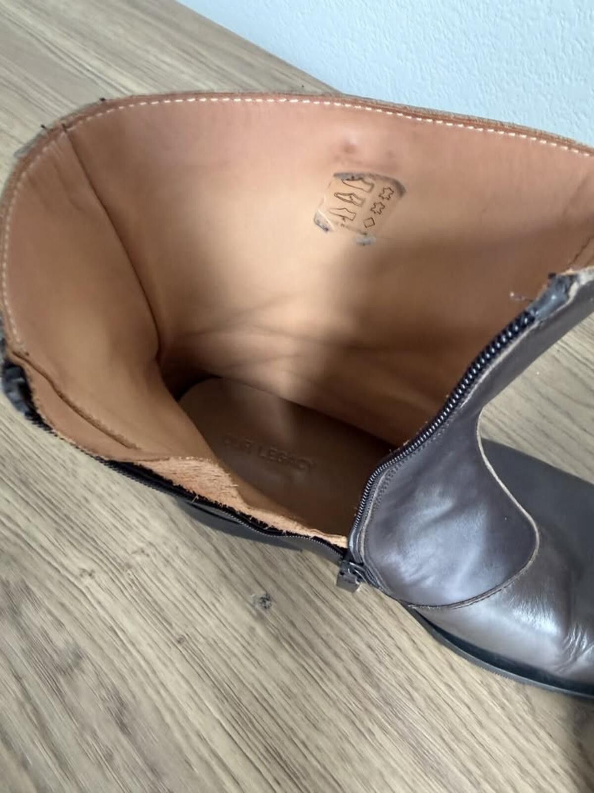 Our Legacy Our Legacy Brown Leather Boots Size ONE SIZE - 5 Thumbnail