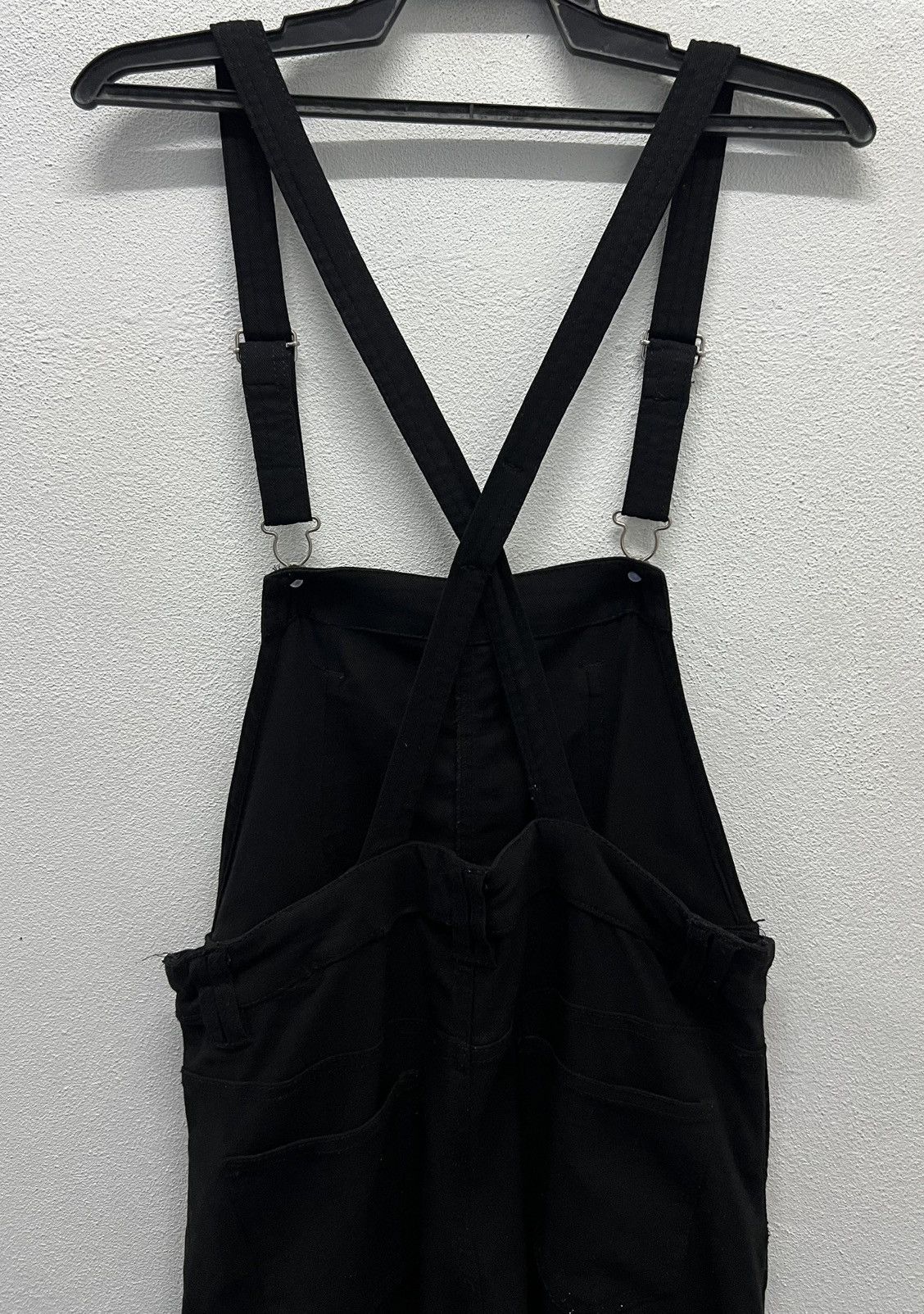 Other VINTAGE JAPANESE BRAND CHIP CLIP BLACK OVERALLS Size 34" / US 12 / IT 48 - 4 Thumbnail