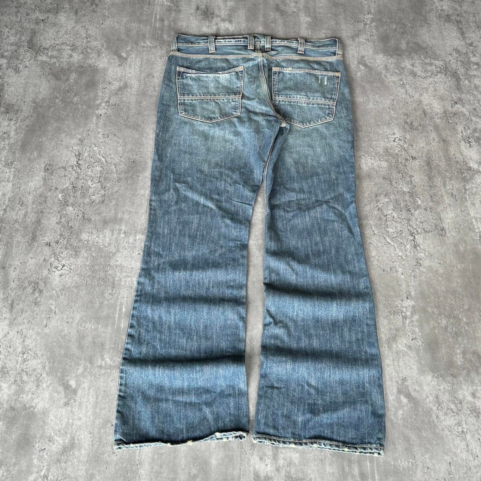 Arizona Jean Co. × Levi's Brand New Arizona Boot Cut Embroidered Opium Denim Jeans Size US 36 / EU 52 - 2 Thumbnail