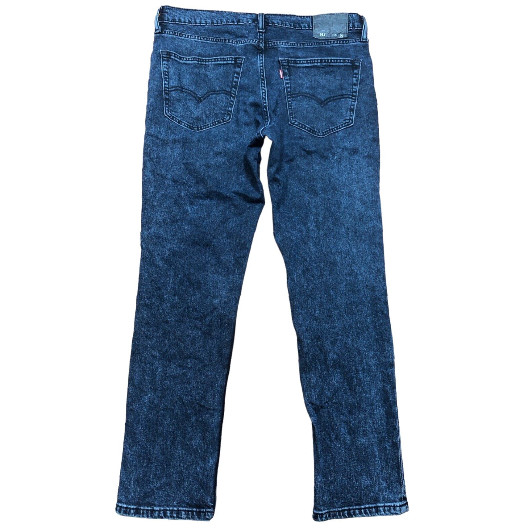 Levi's Levi's 511 Jeans Slim Straight Black Mens 36x30 City Casual 501 Series Logo Pockets Zip Denim Cotton Blend Leather Tag? Size US 36 / EU 52 - 2 Thumbnail