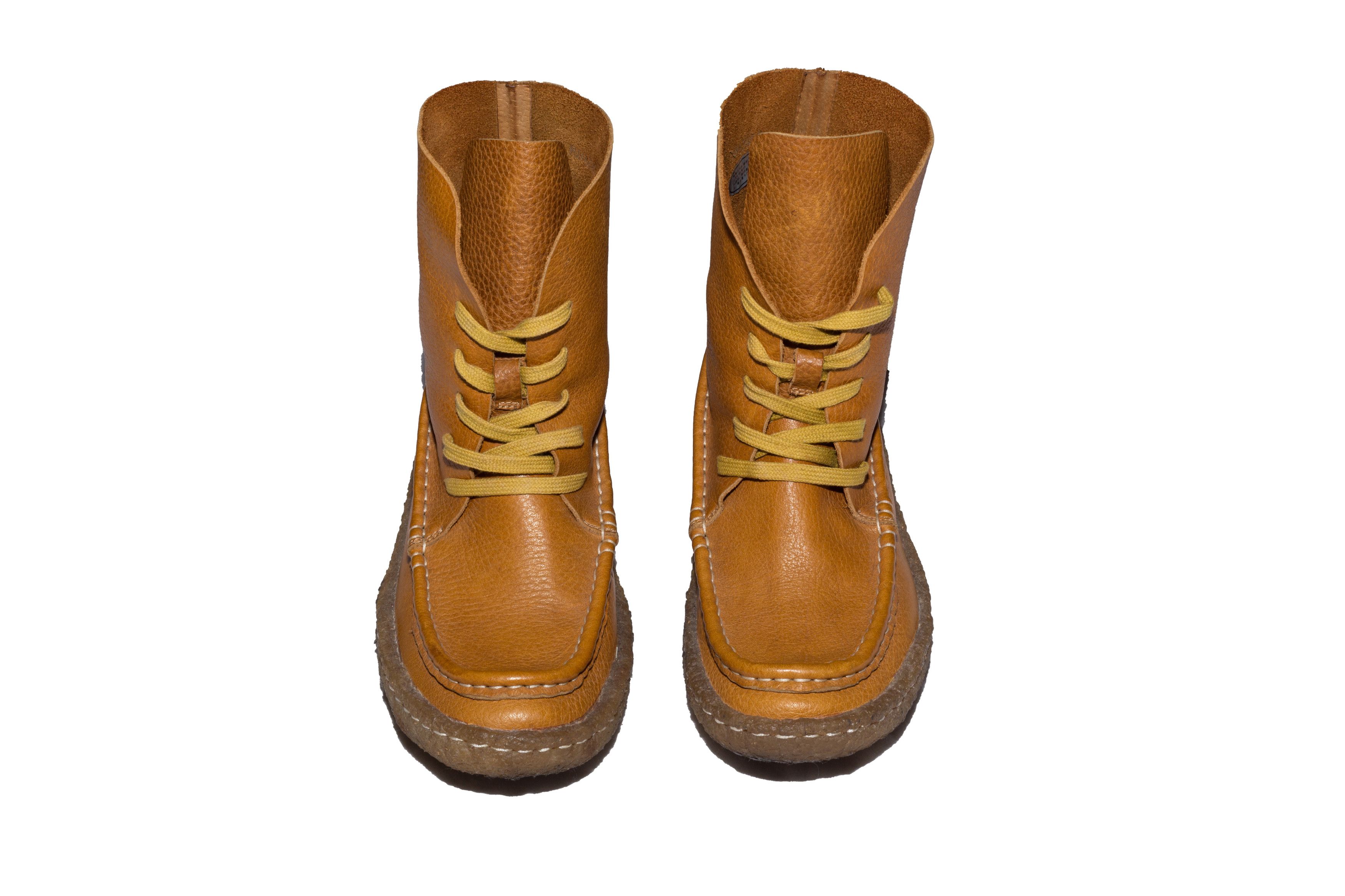 Issey Miyake LACE UP 5 HOLE MOCCASIN BOOTS Size US 6.5 / IT 36.5 - 6 Thumbnail