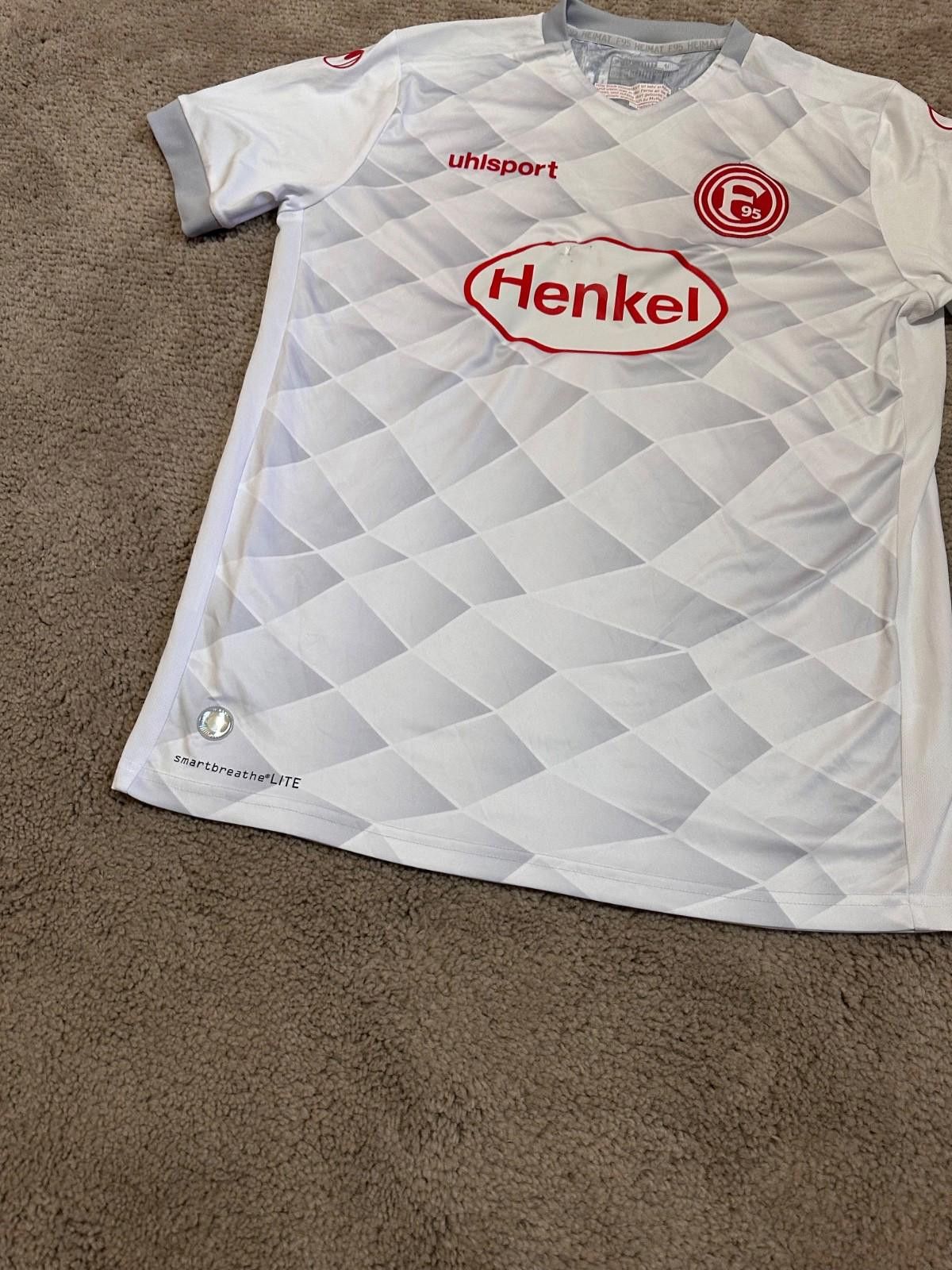 Designer Fortuna Dusseldorf 2018 2019 Football Shirt Uhlsport Jersey Size US L / EU 52-54 / 3 - 2 Thumbnail