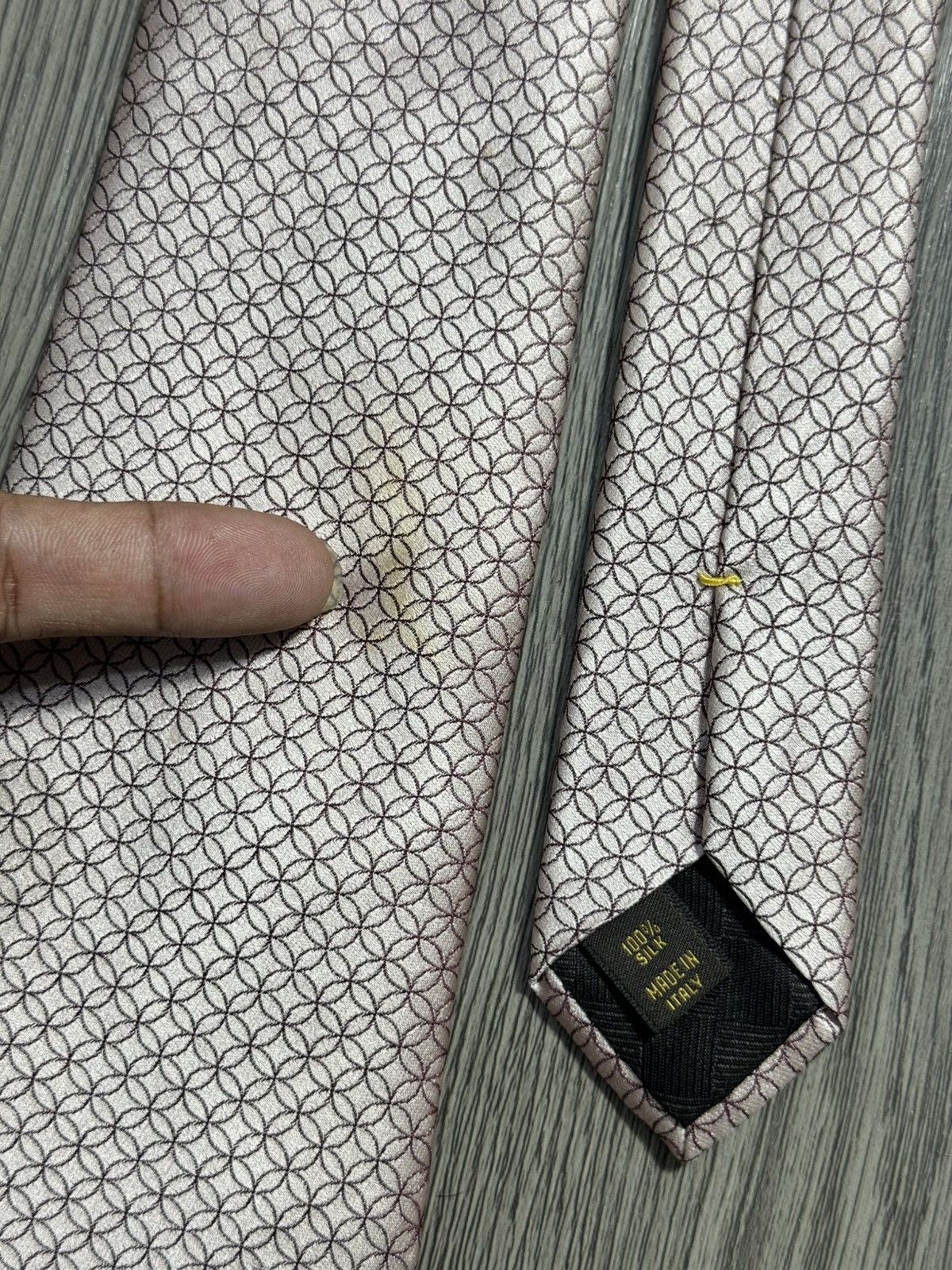 Louis Vuitton Louis Vuitton Paris Silk Tie Size ONE SIZE - 12 Thumbnail