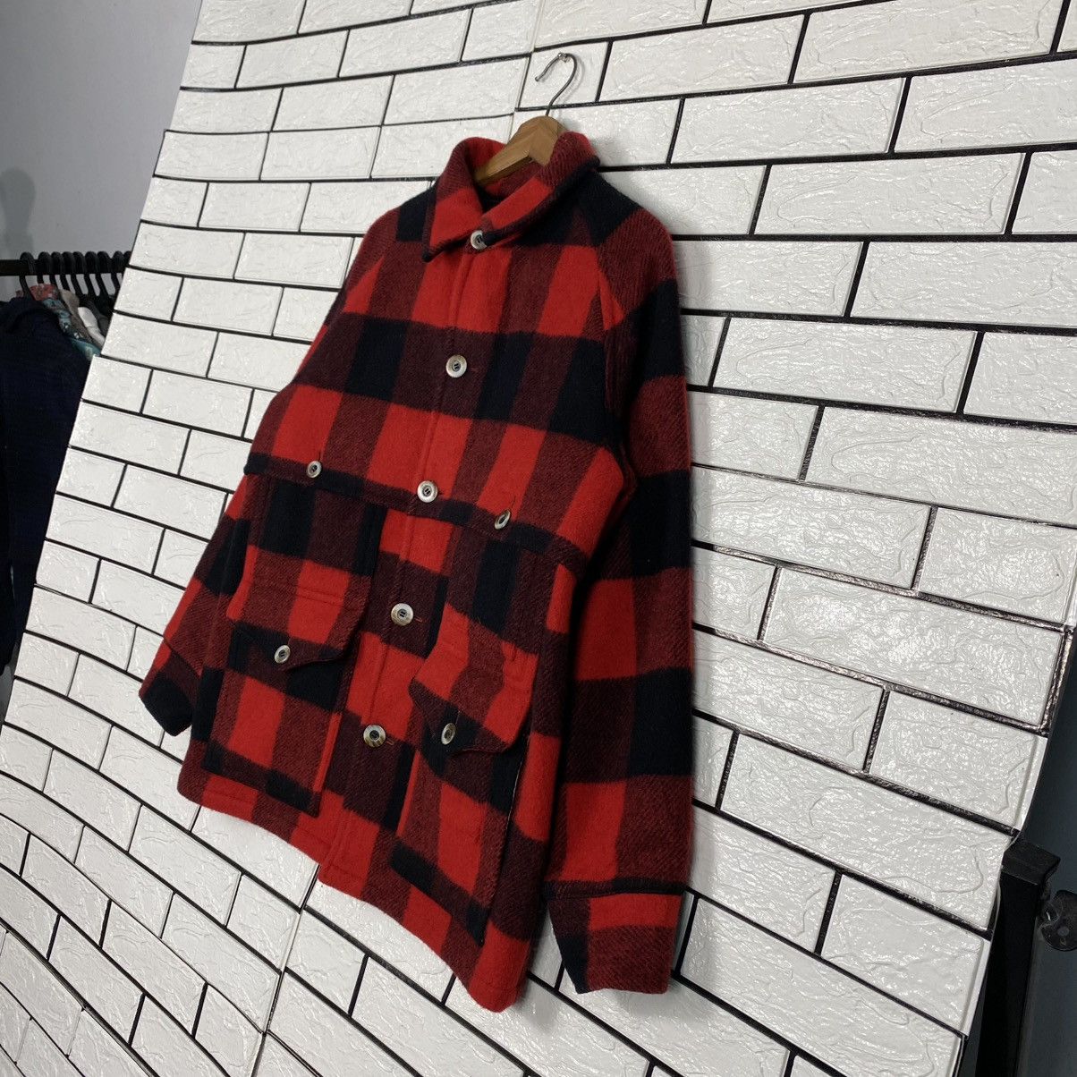 Japanese Brand 🔥VINTAGE WOOL MACKINAW JACKET VOX TARTAN DESIGN ISSEY MIYAKE Size US M / EU 48-50 / 2 - 2 Thumbnail