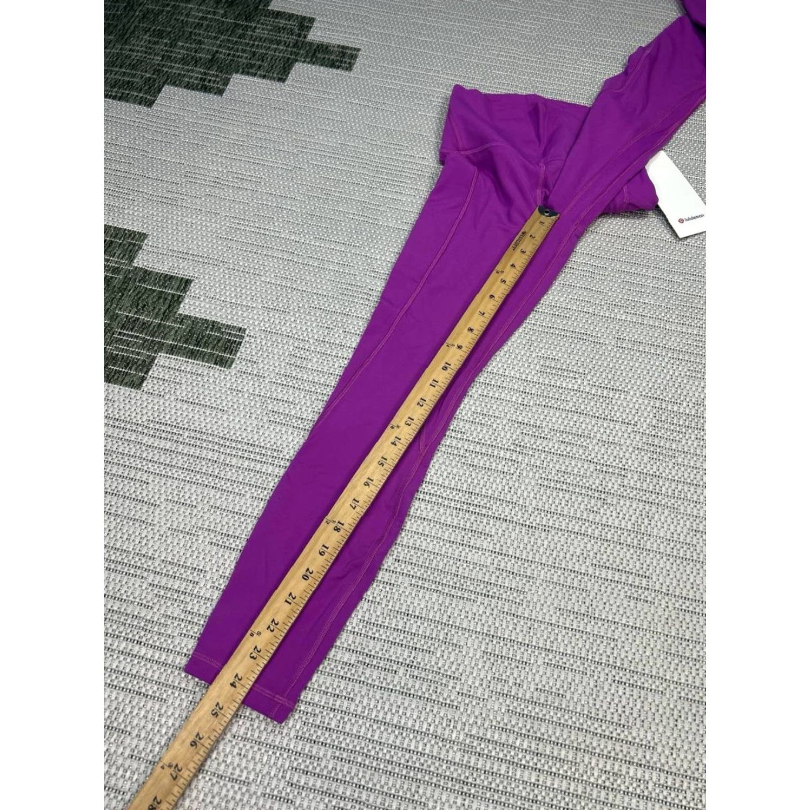 Lululemon Lululemon Align Pant Women 2 Purple Nylon Spandex Pockets Ankle Skinny Solid 24'' Inseam Athleisure Modern Size 26" / US 2 / IT 38 - 3 Thumbnail