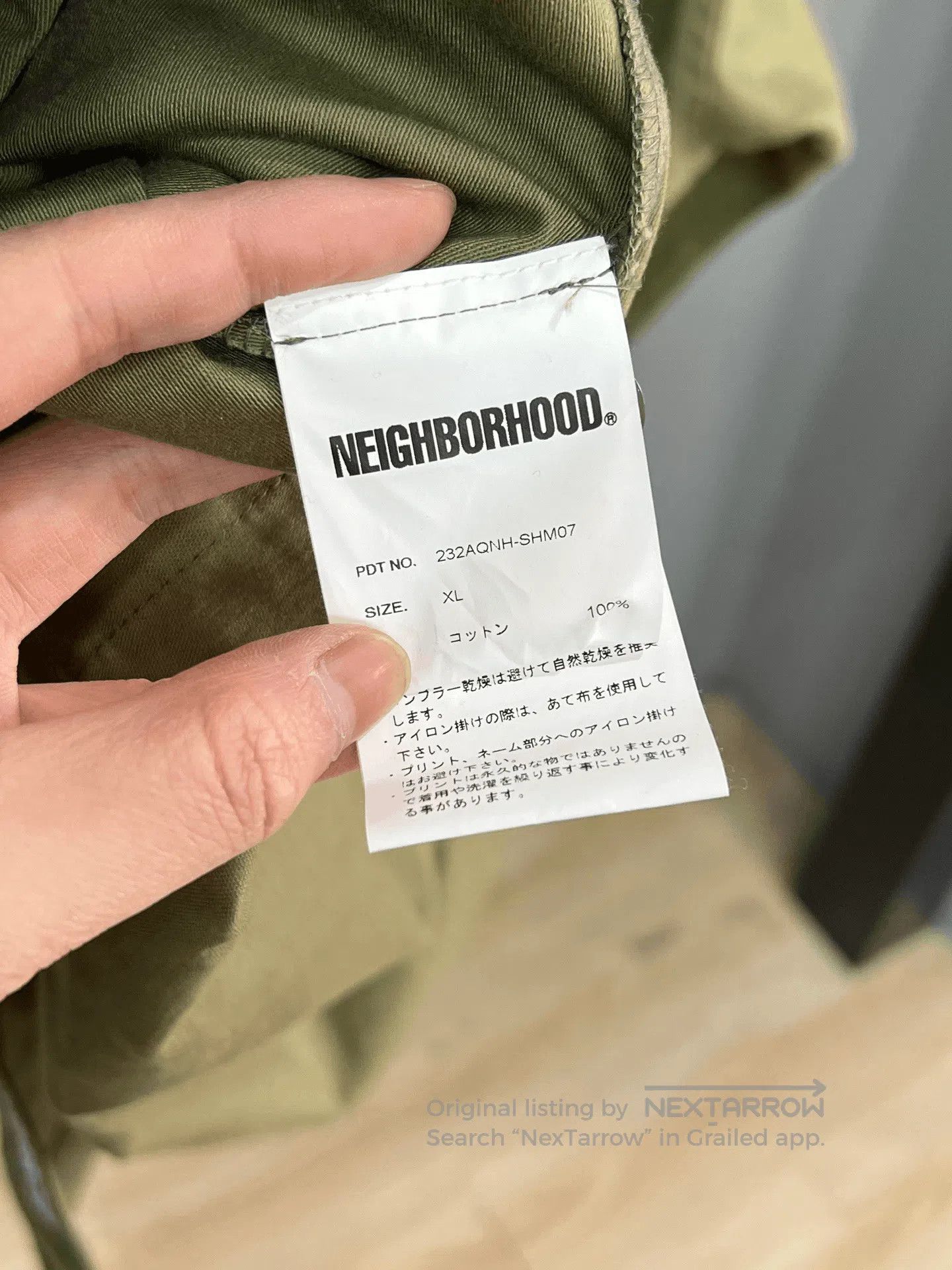 Neighborhood Neighborhood Slogan Trench Coat. Size US XL / EU 56 / 4 - 5 Thumbnail