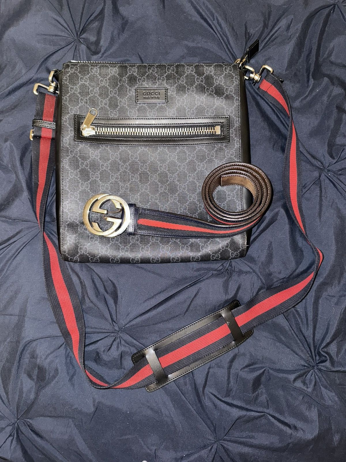 Gucci GUCCI GG SUPREME MESSENGER BAG Size ONE SIZE - 3 Thumbnail