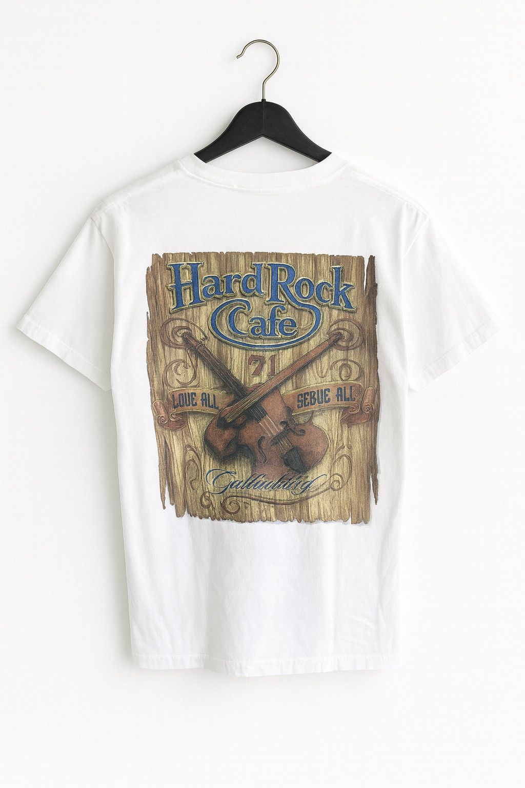 Hard Rock Cafe Vintage Hard Rock Cafe Gatlinburg White T-Shirt Collectible Size US S / EU 44-46 / 1 - 1 Thumbnail