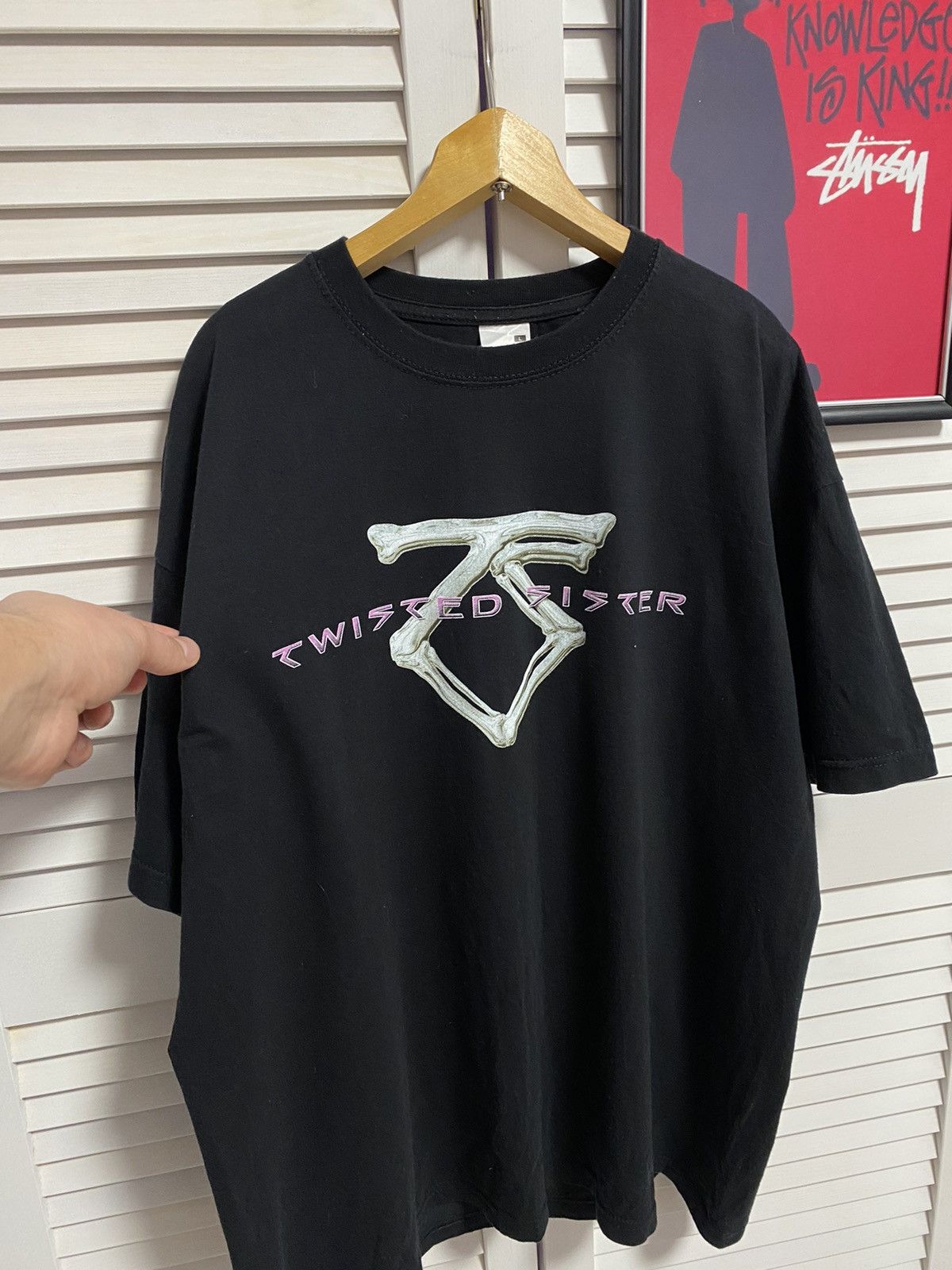Band Tees Vintage T Shirt Twisted Sister Iron Metal Rock Band Size US L / EU 52-54 / 3 - 3 Thumbnail