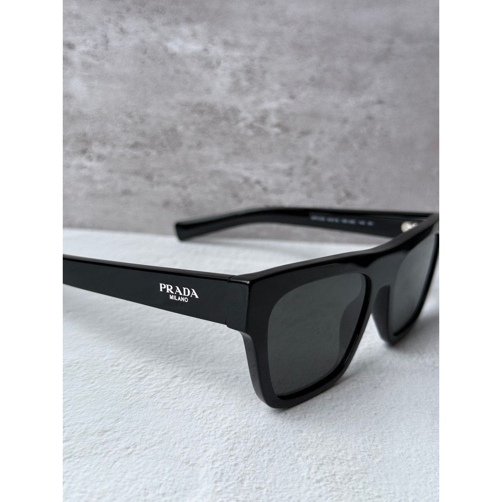 Prada NEW Prada PR C03S Sunglasses in Black $489 Size ONE SIZE - 5 Thumbnail