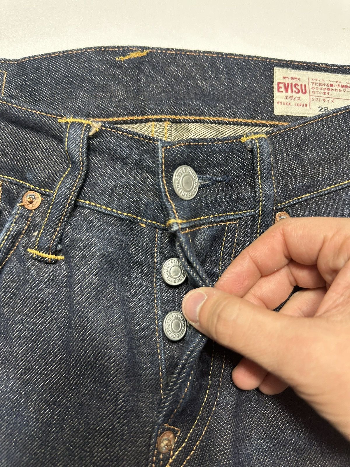 Evisu Vintage Evisu Big Daicock Jeans Size US 28 / EU 44 - 11 Thumbnail