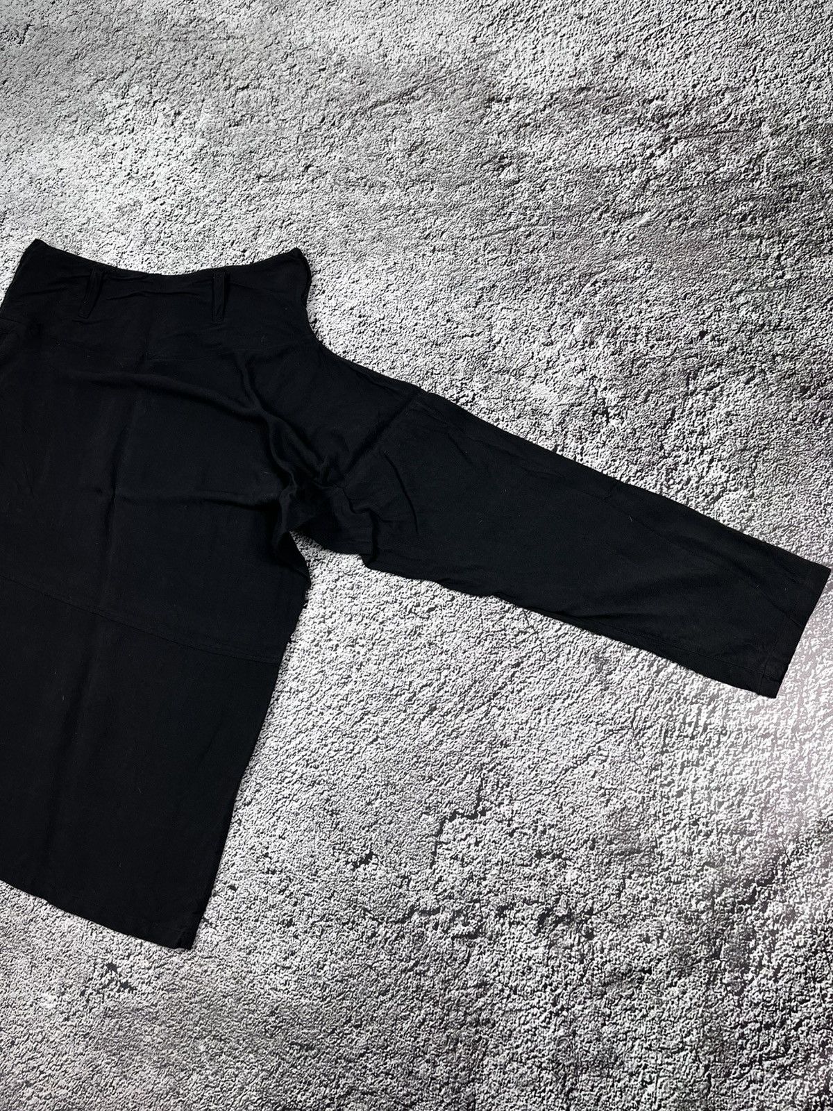 Yohji Yamamoto Vintage 90s Yohji Yamamoto chest/ shoulder one sleeve dress Size M / US 6-8 / IT 42-44 - 3 Thumbnail