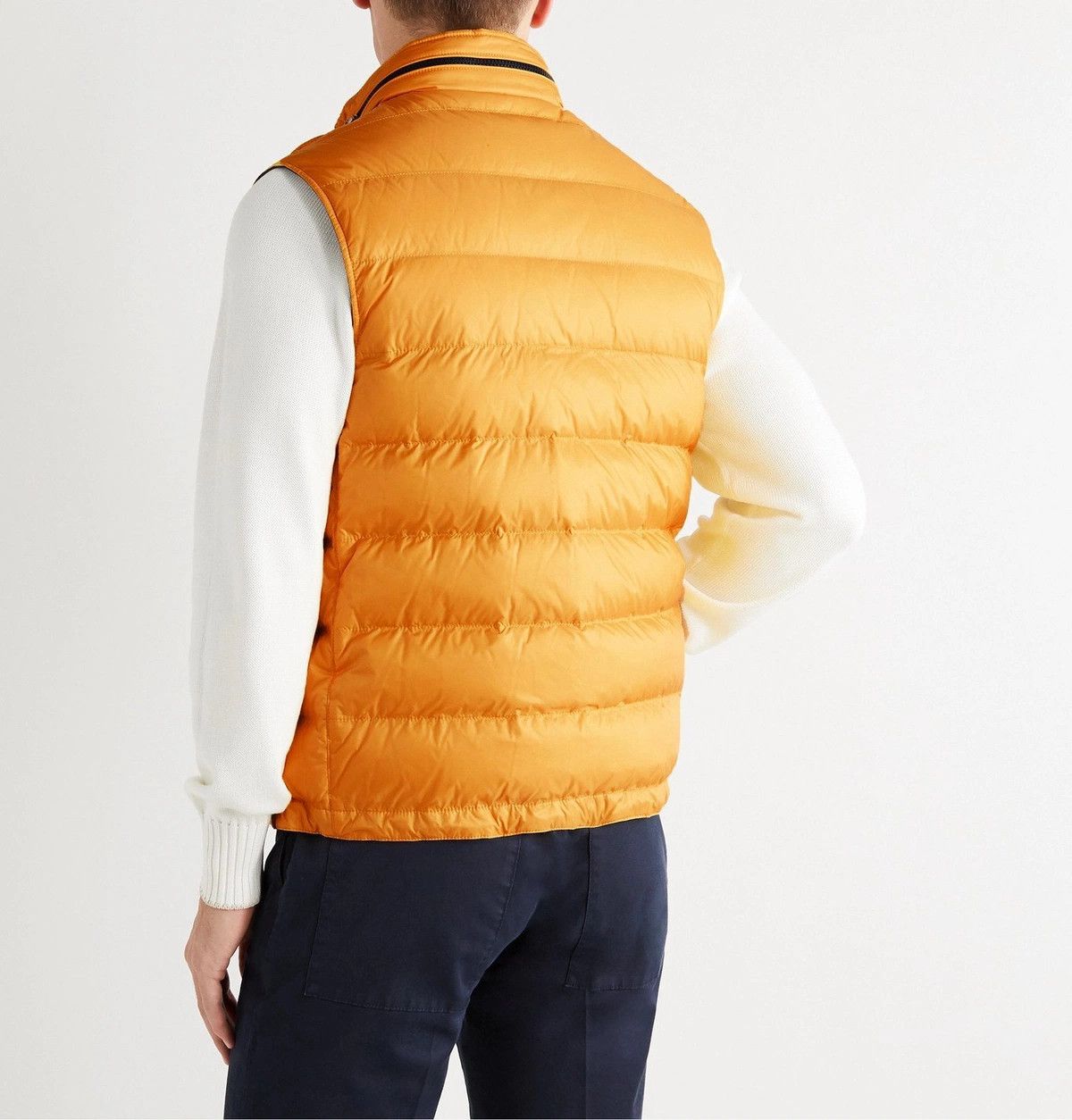 Brunello Cucinelli o1y0526 Vest in Yellow Size US M / EU 48-50 / 2 - 3 Thumbnail