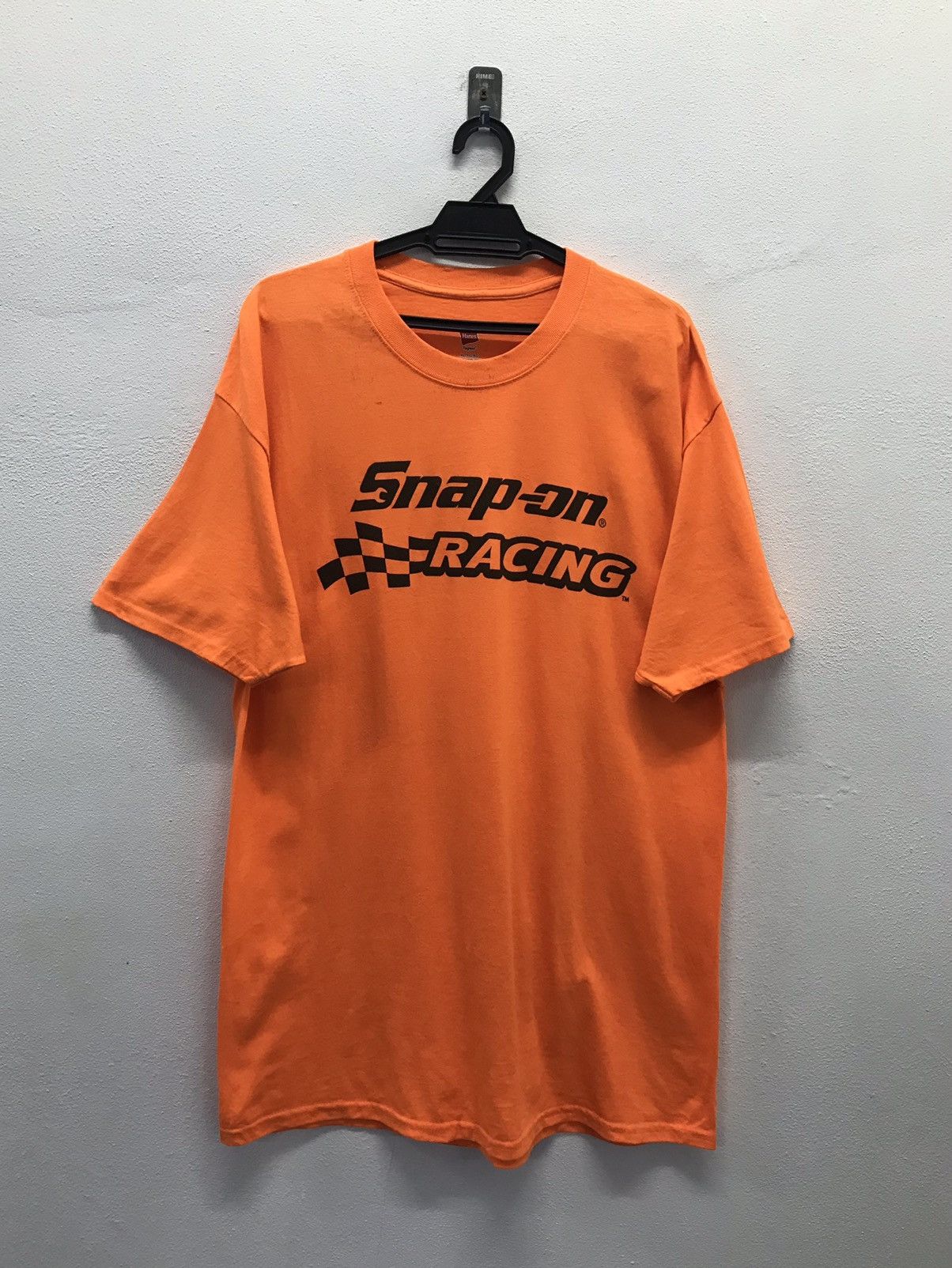 Hanes × Vintage Vintage HANES Snap on Racing Size US XL / EU 56 / 4 - 1 Thumbnail
