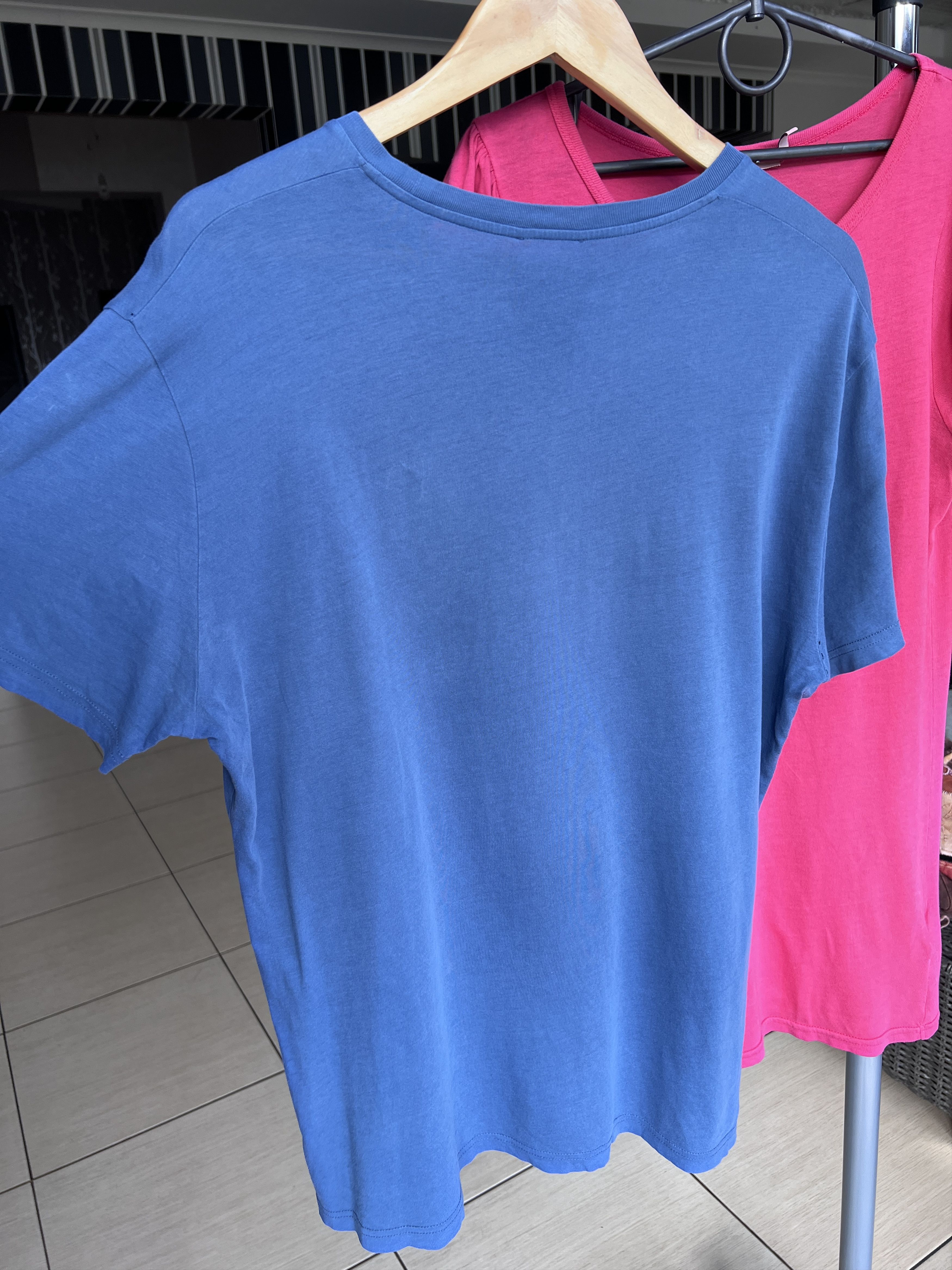 Vintage Vivienne Westwood Vintage Small Logo Blue Distressed Tee Size US XL / EU 56 / 4 - 25 Thumbnail
