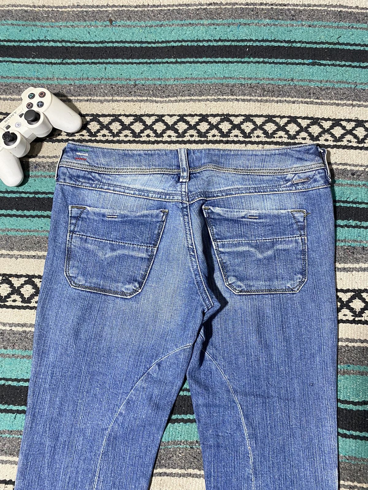 Diesel Diesel Lowky SP Multi Button Denim Pants Size US 30 / EU 46 - 5 Thumbnail