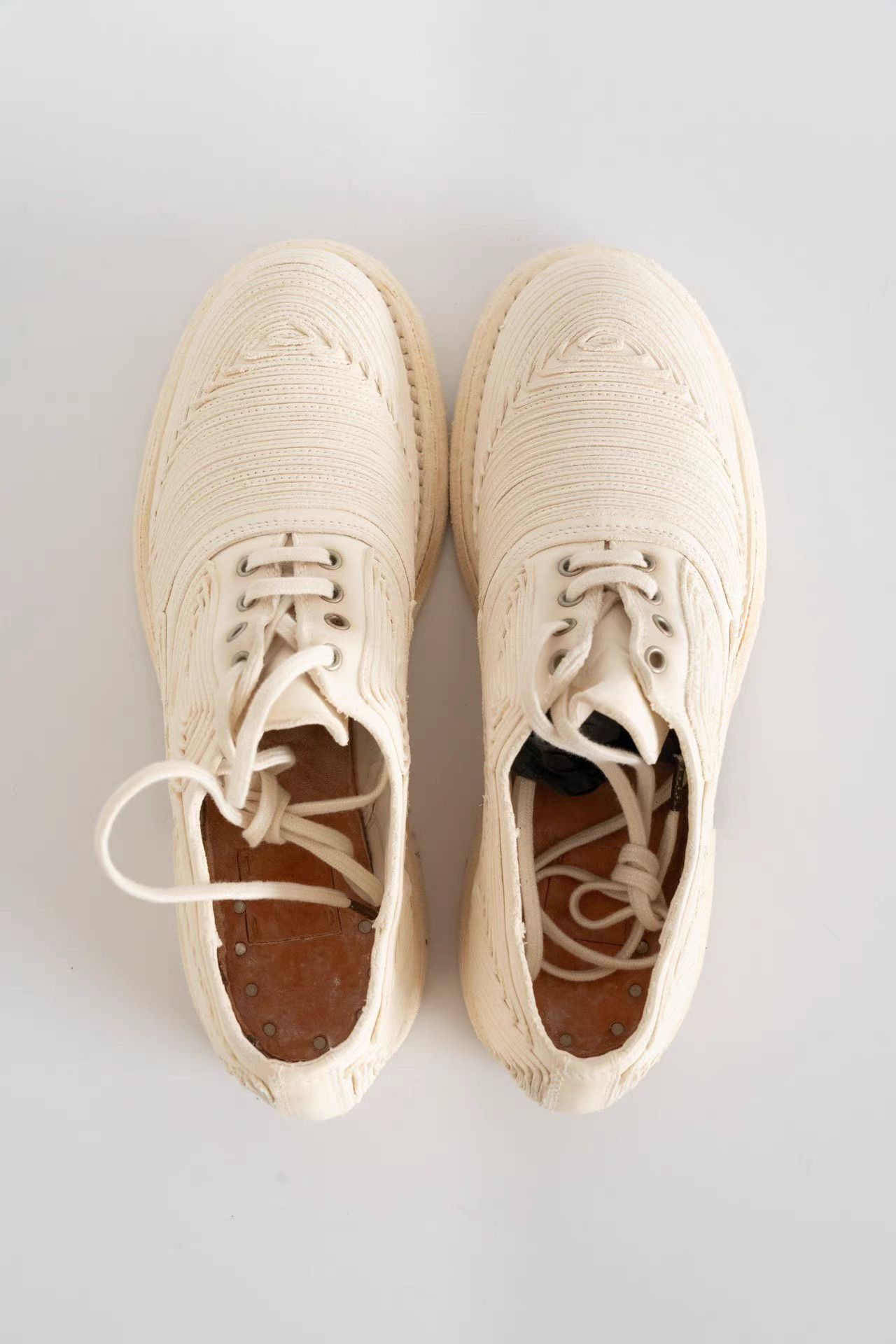 Guidi Guidi 110ZRC/792 Embossed Derby Shoes K4 Size US 6 / IT 36 - 3 Thumbnail