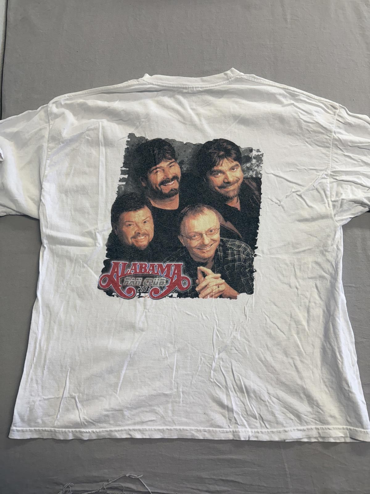 Gildan Alabama Band T-shirt Fan Club 2003 Tee XXXL Size US XXL / EU 58 / 5 - 1 Thumbnail