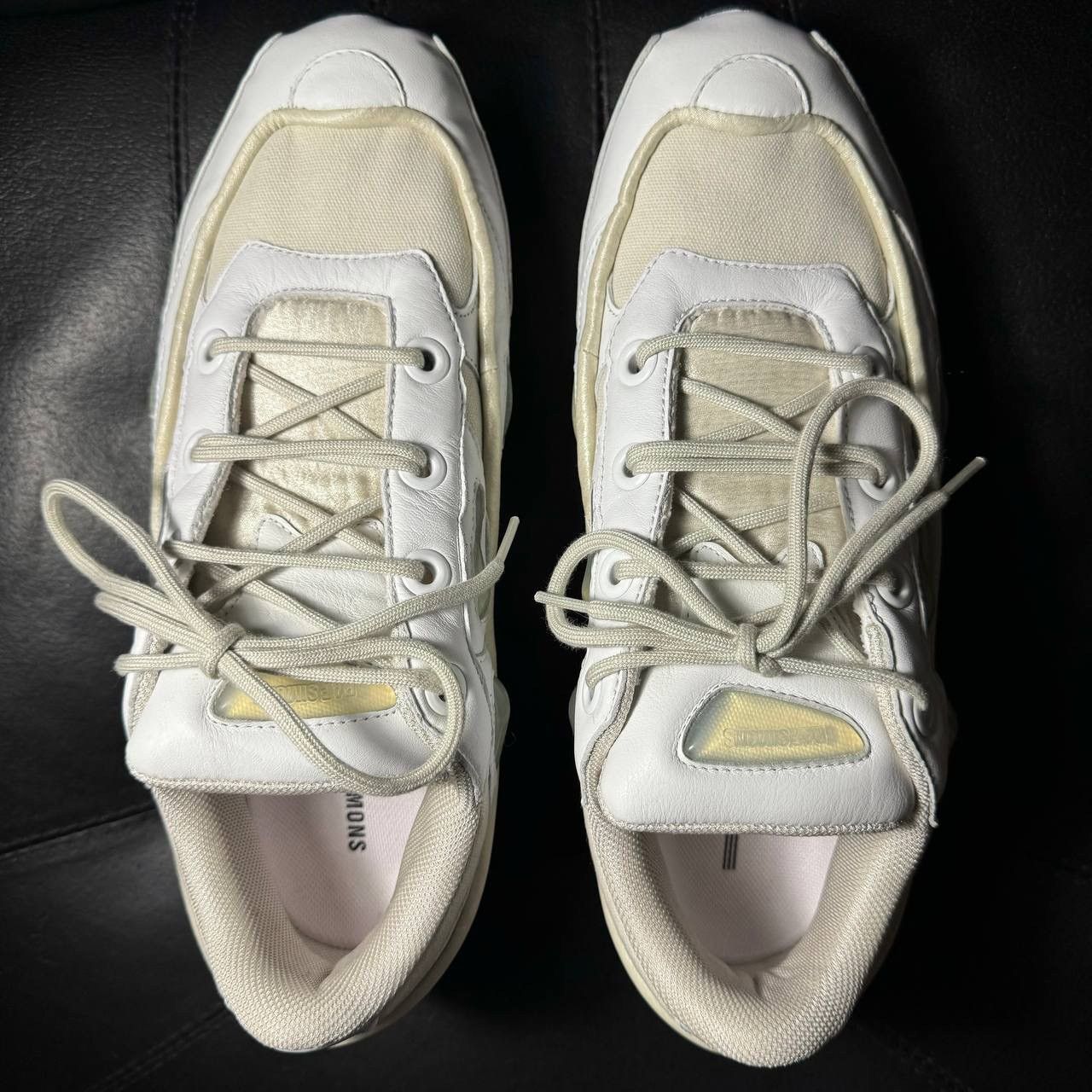 Adidas × Raf Simons 10,5us Adidas Raf Simons Ozweego White leather Size US 10.5 / EU 43-44 - 7 Thumbnail