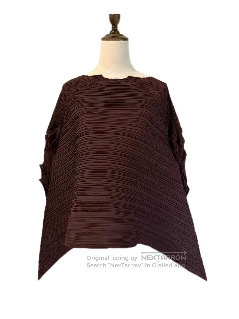 Issey Miyake Issey Miyake Spring Ruched Top Size M / US 6-8 / IT 42-44 - 4 Thumbnail