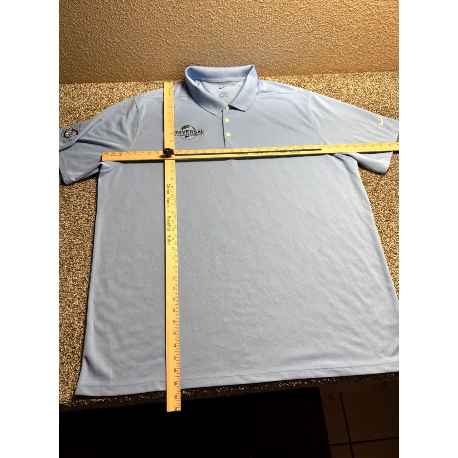 Nike Nike Disney Universal Polo Mens 3XL Blue Uniform Orlando Resort Employee Shirt Size US XXL / EU 58 / 5 - 5 Thumbnail