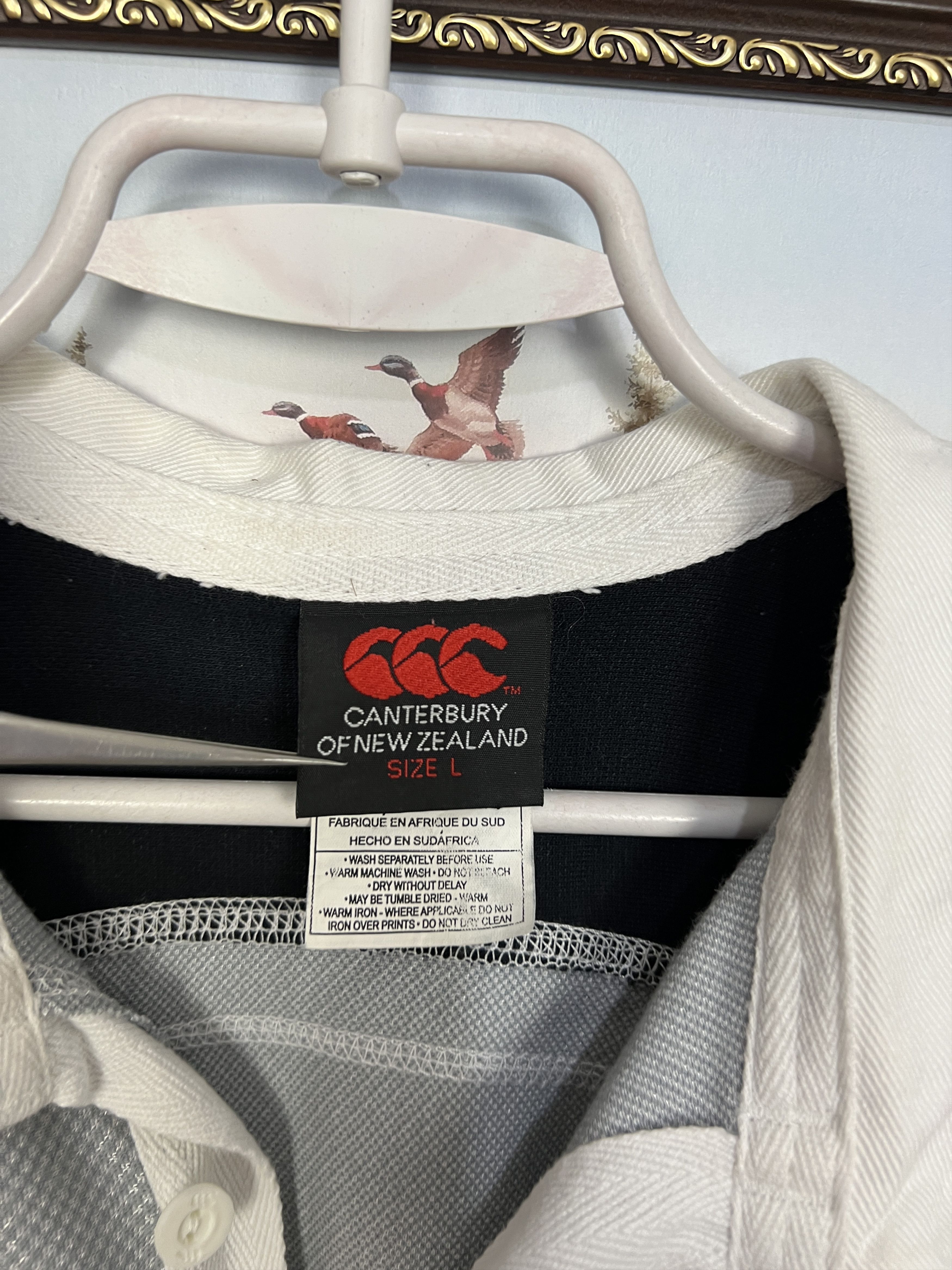 Vintage Canterbury Natal Sharks Rugby Union Jersey Trikot Shirt Size US L / EU 52-54 / 3 - 6 Thumbnail
