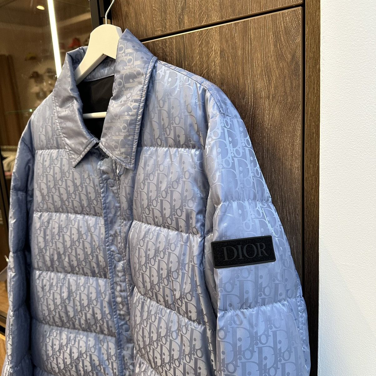 Dior Dior Oblique BabyBlue Jacket Size US L / EU 52-54 / 3 - 3 Thumbnail
