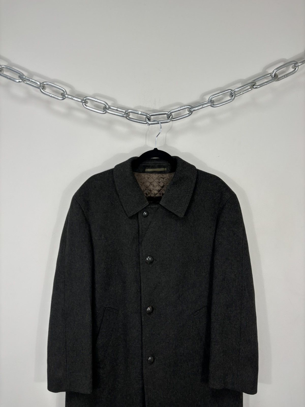 Other Vintage Steinbock Himalaya Forest Green Men’s Wool Overcoat Size US L / EU 52-54 / 3 - 4 Thumbnail