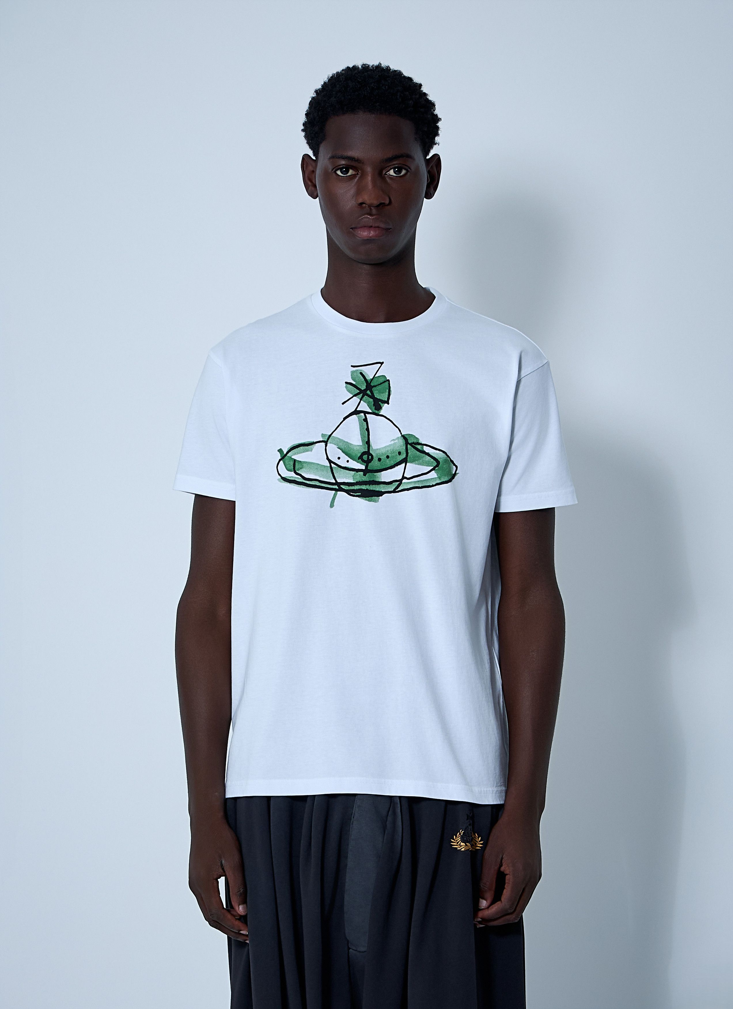 Vivienne Westwood Logo Motif T-Shirt Size US XL / EU 56 / 4 - 1 Thumbnail