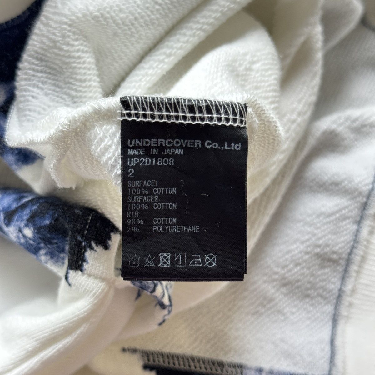 Undercover Undercover - AW/24 Graphic Print Layered Sweatshirt Size XS / US 0-2 / IT 36-38 - 9 Thumbnail